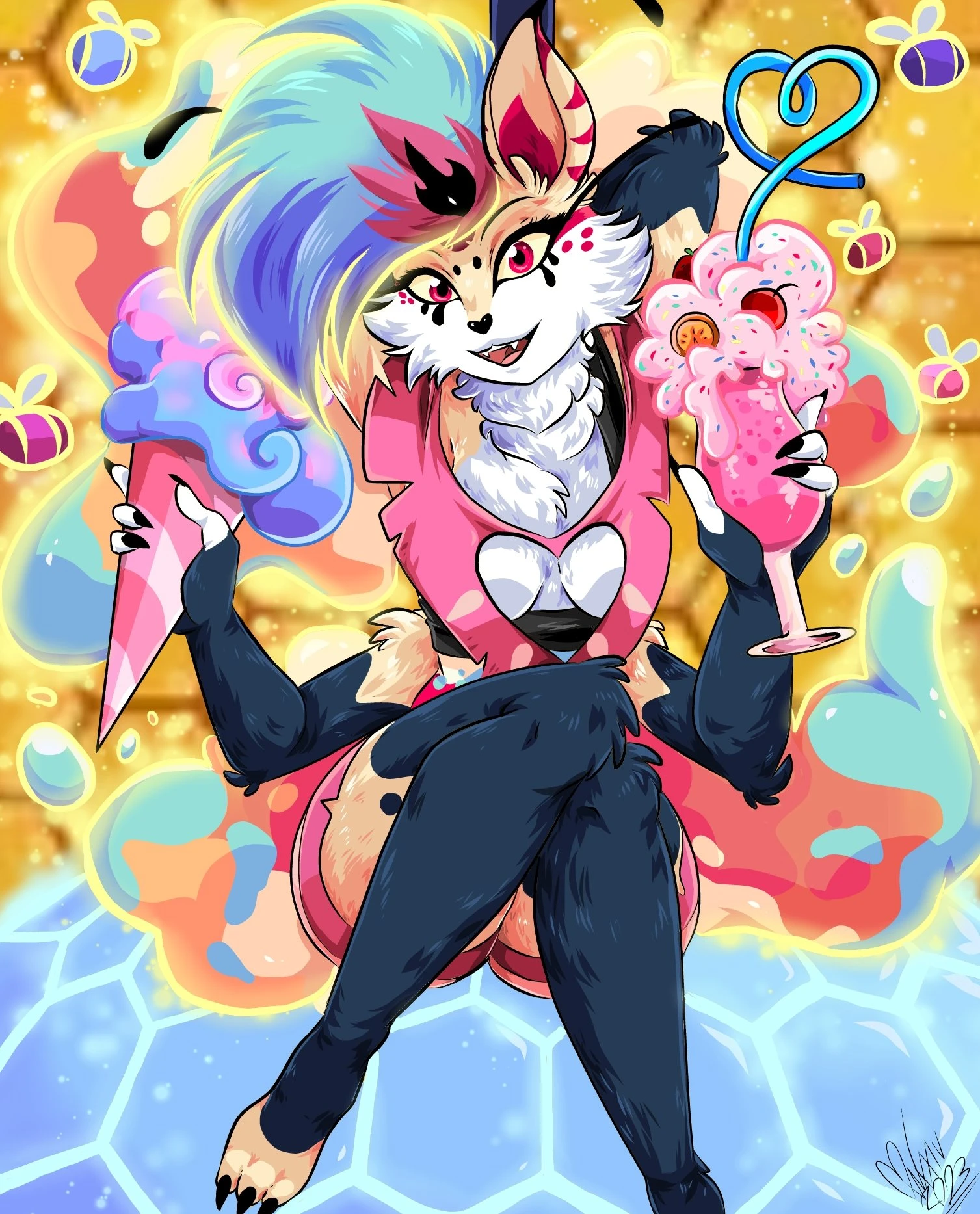 Queen Bee-lzebub (Helluva Boss) Collection porn comic picture 141