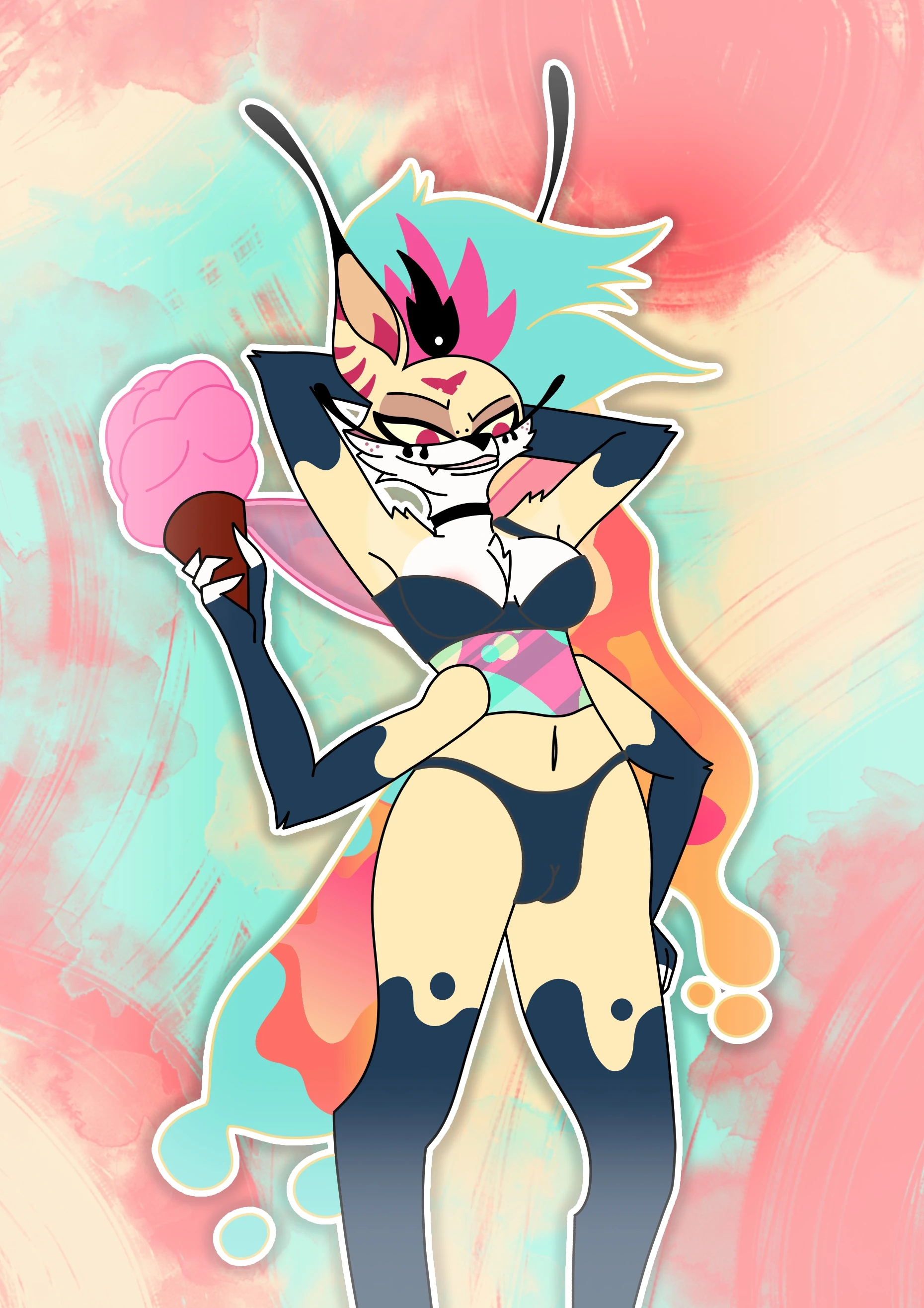 Queen Bee-lzebub (Helluva Boss) Collection porn comic picture 172