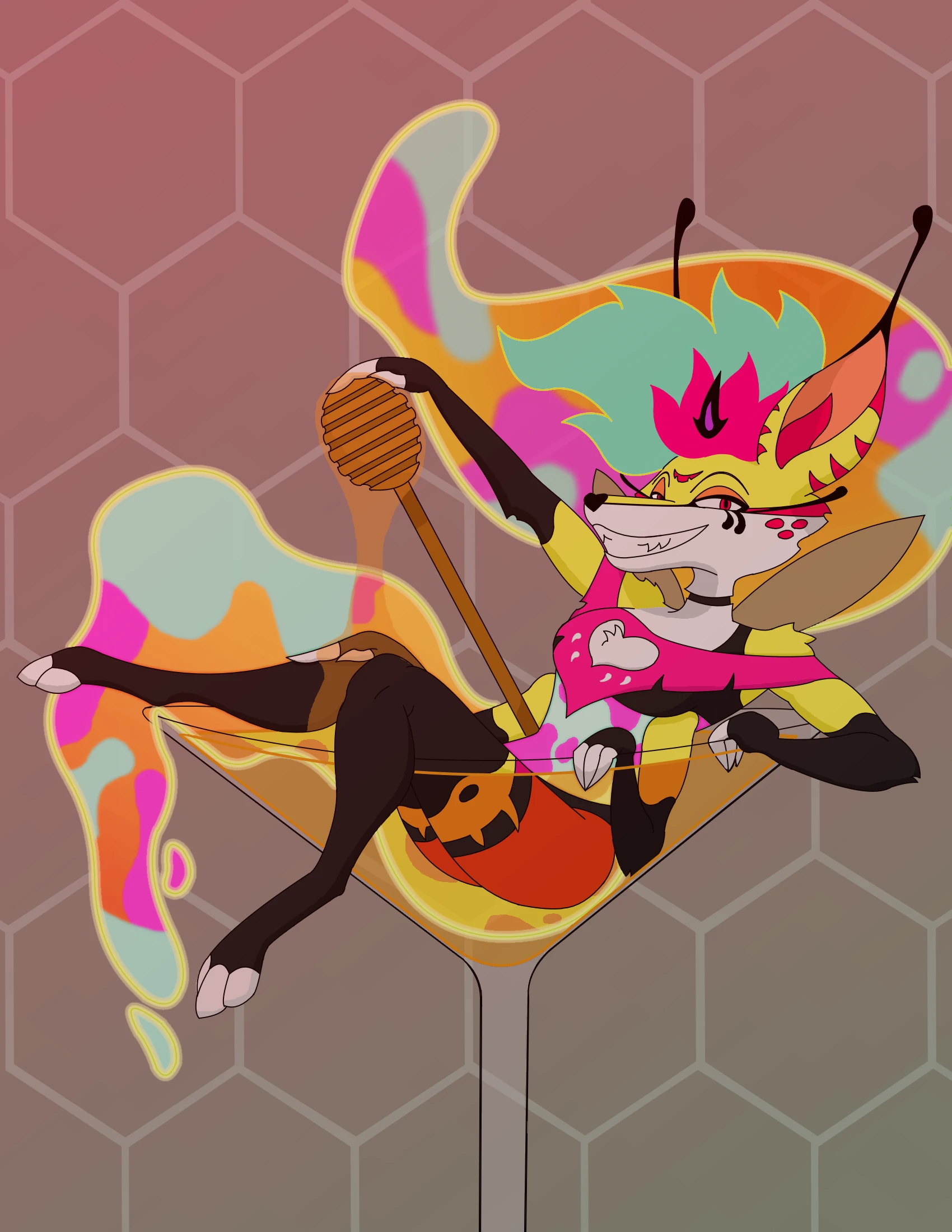 Queen Bee-lzebub (Helluva Boss) Collection porn comic picture 18