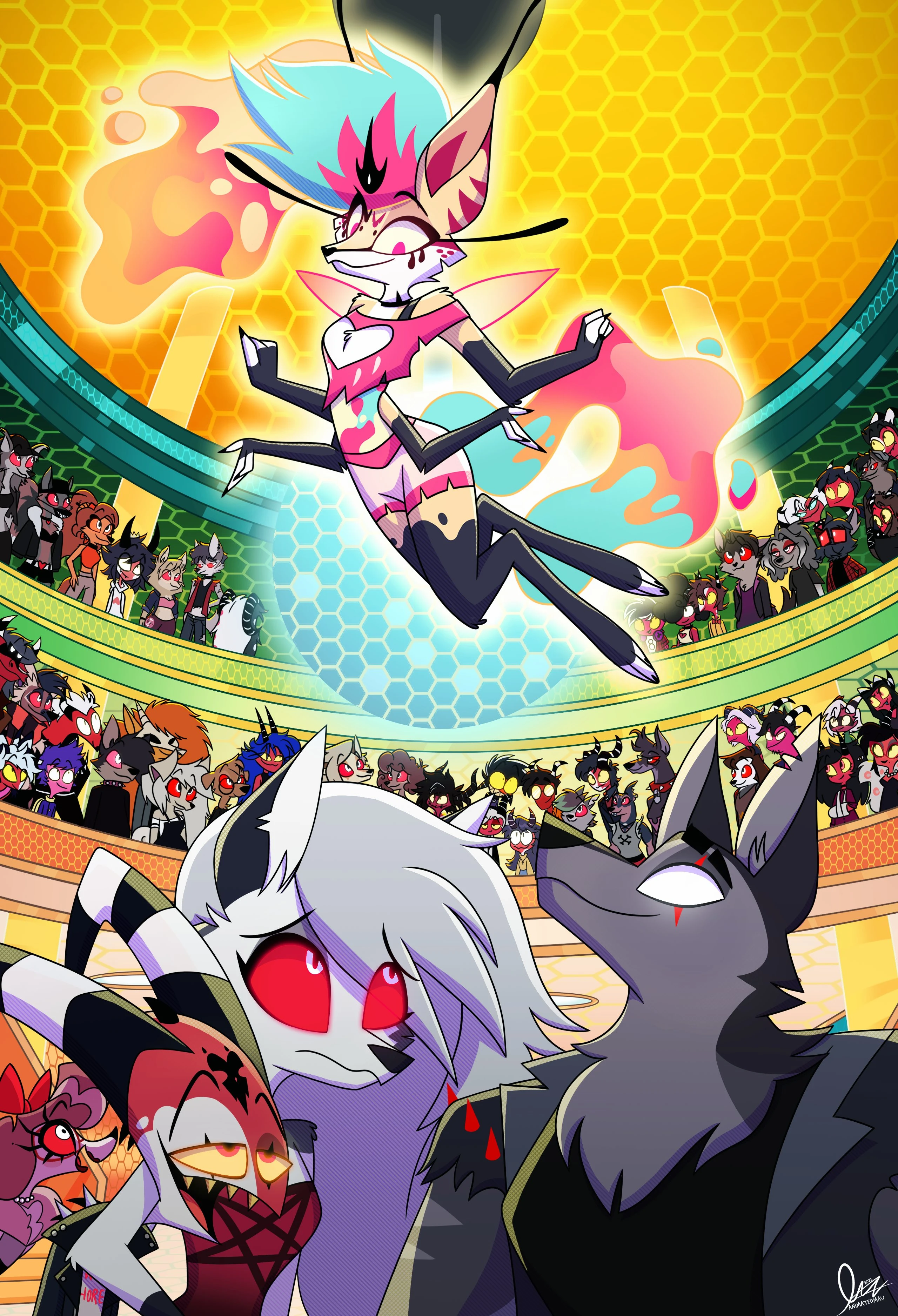 Queen Bee-lzebub (Helluva Boss) Collection porn comic picture 219