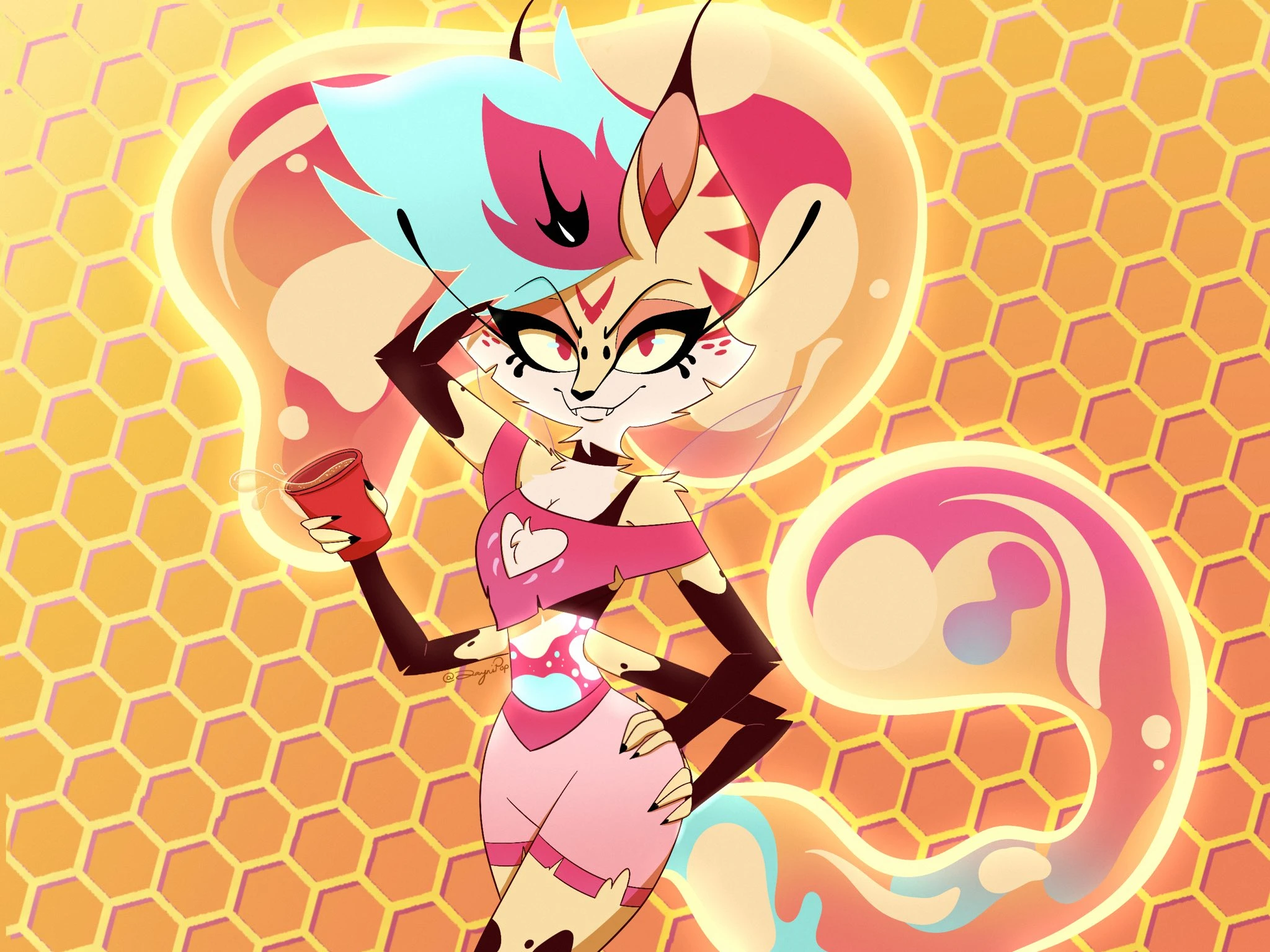 Queen Bee-lzebub (Helluva Boss) Collection porn comic picture 225