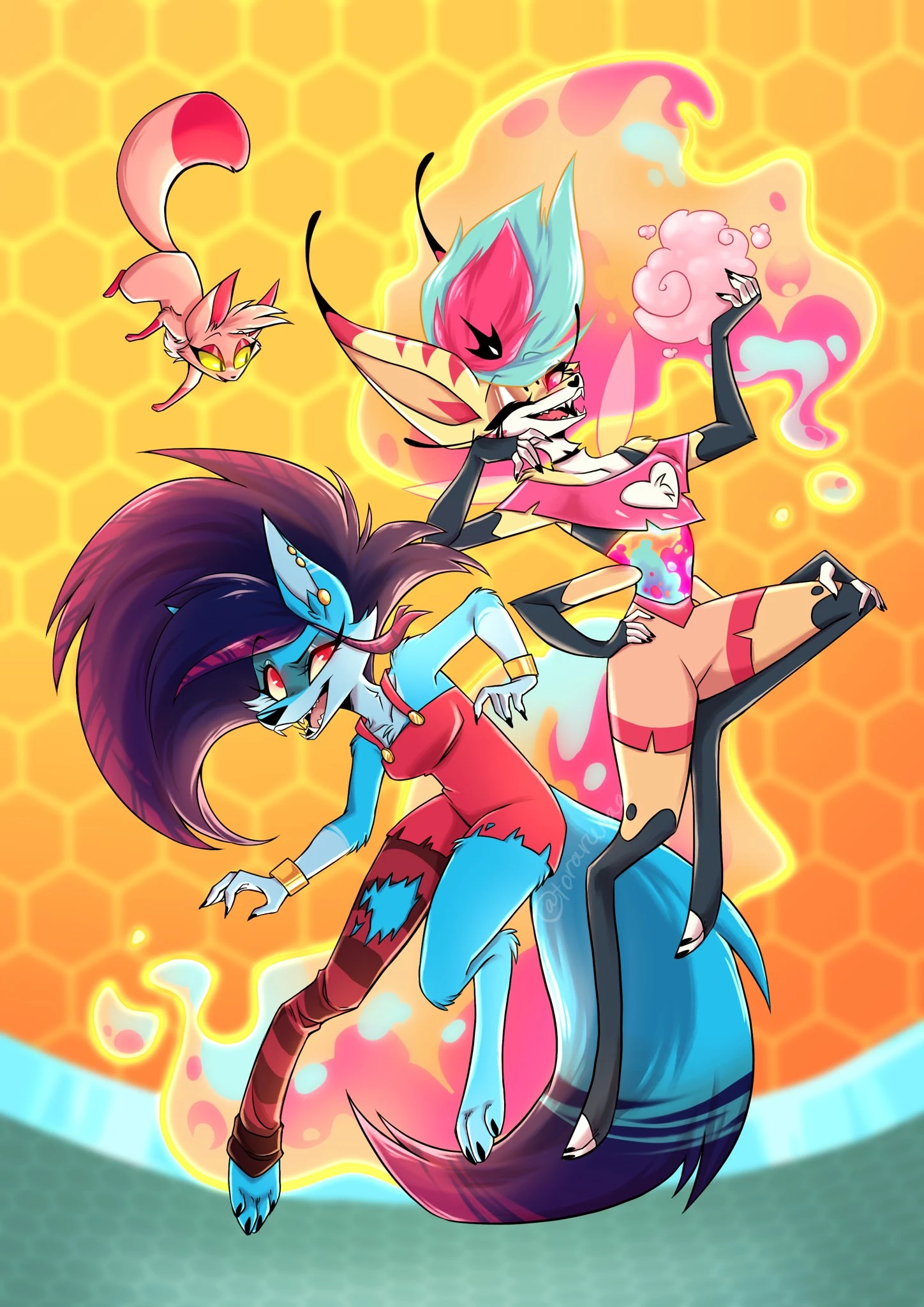 Queen Bee-lzebub (Helluva Boss) Collection porn comic picture 256