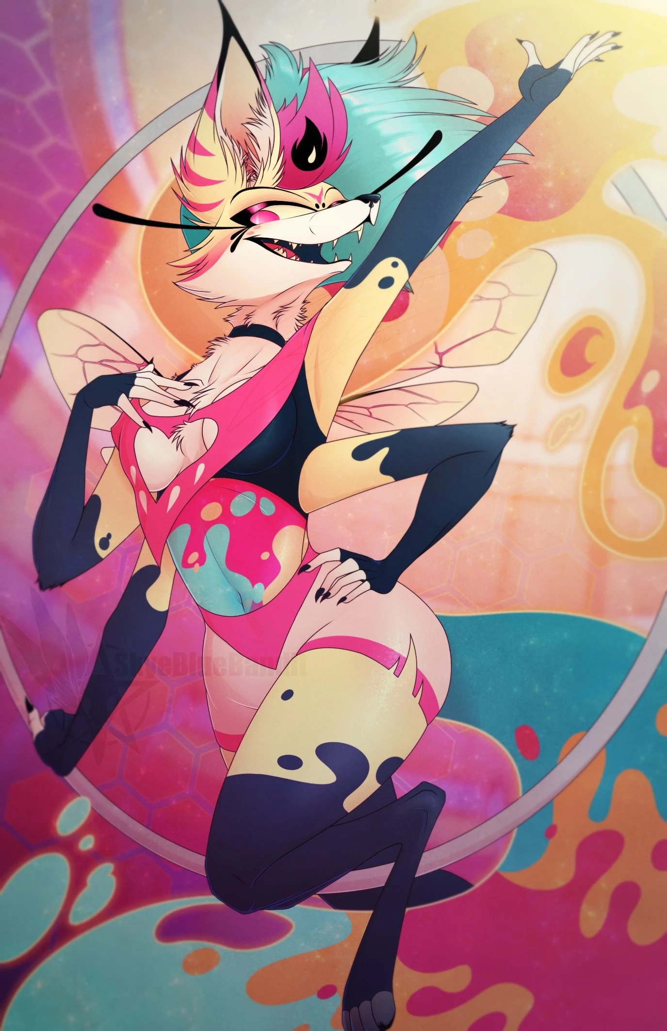 Queen Bee-lzebub (Helluva Boss) Collection porn comic picture 30