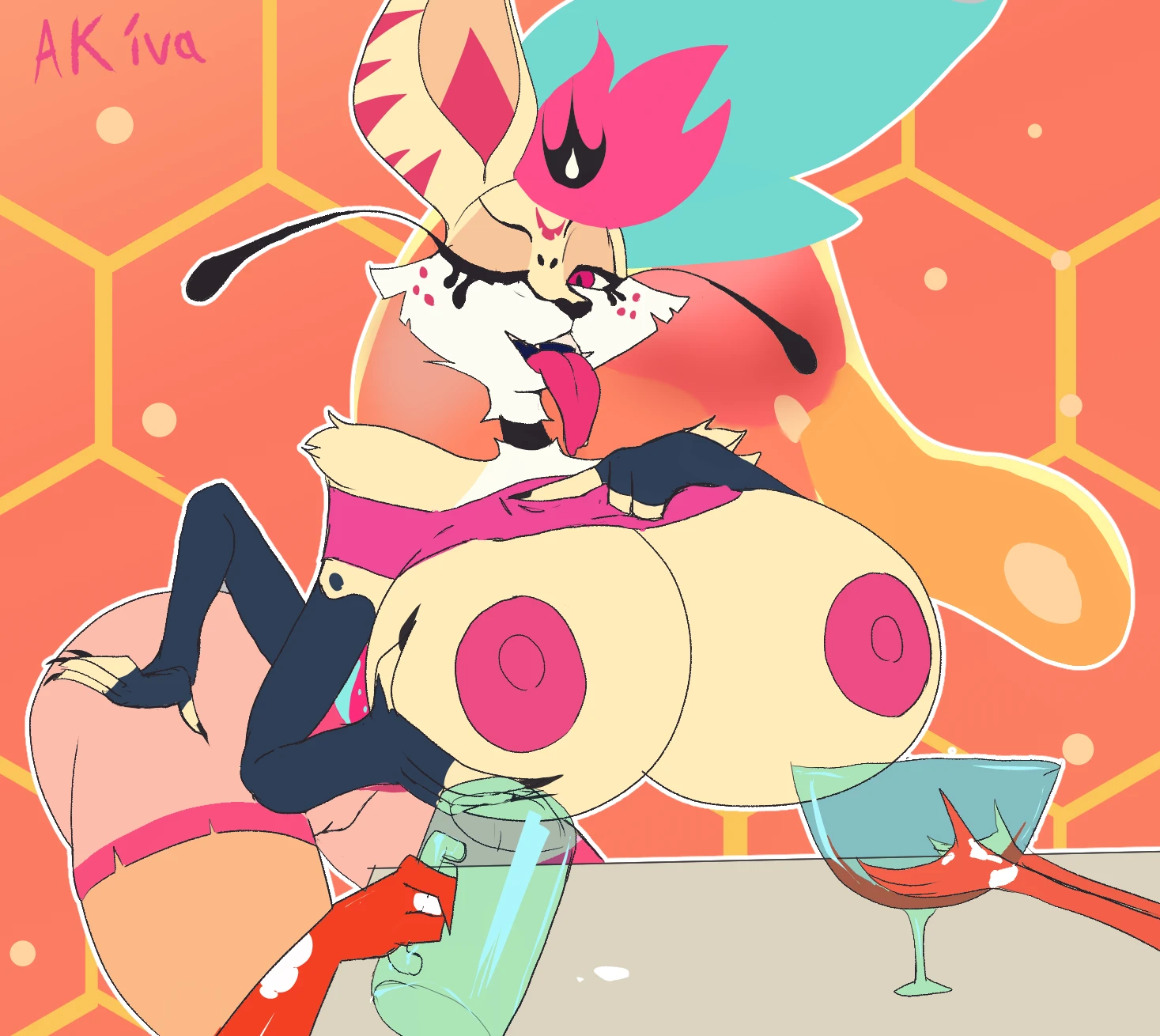 Queen Bee-lzebub (Helluva Boss) Collection porn comic picture 309