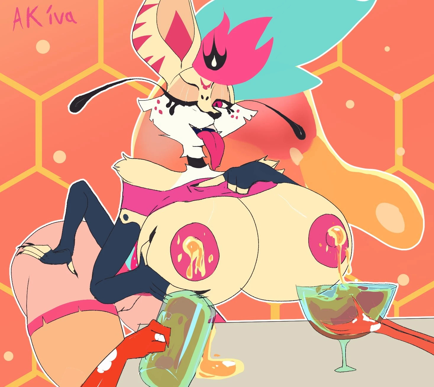 Queen Bee-lzebub (Helluva Boss) Collection porn comic picture 310