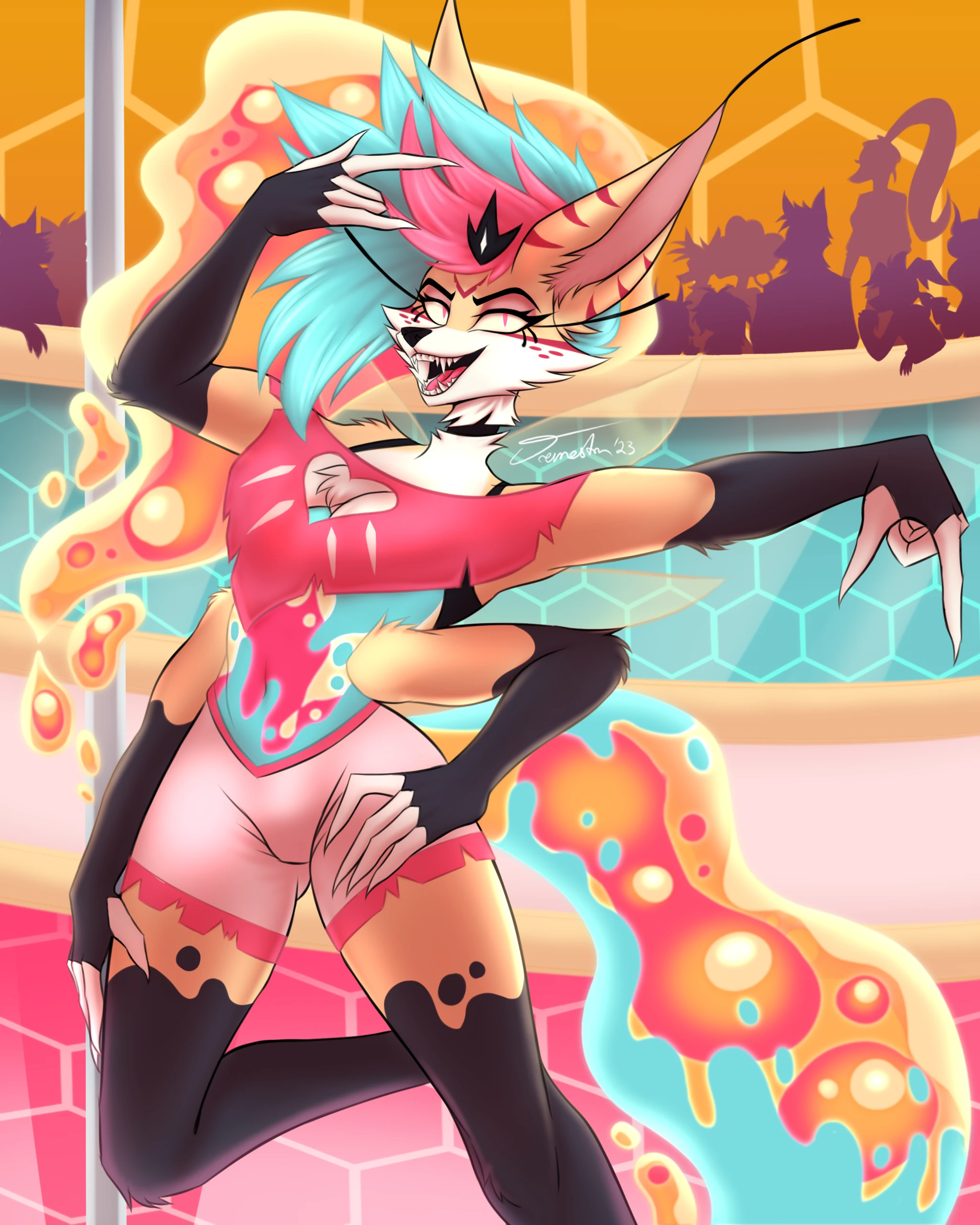 Queen Bee-lzebub (Helluva Boss) Collection porn comic picture 36