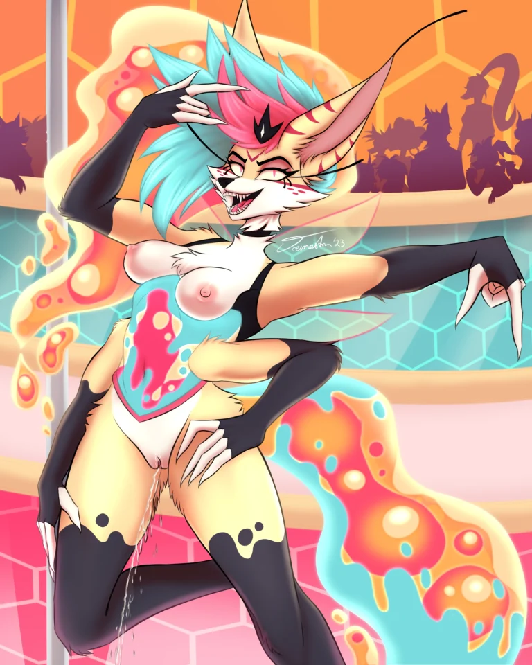 Queen Bee-lzebub (Helluva Boss) Collection porn comic picture 38