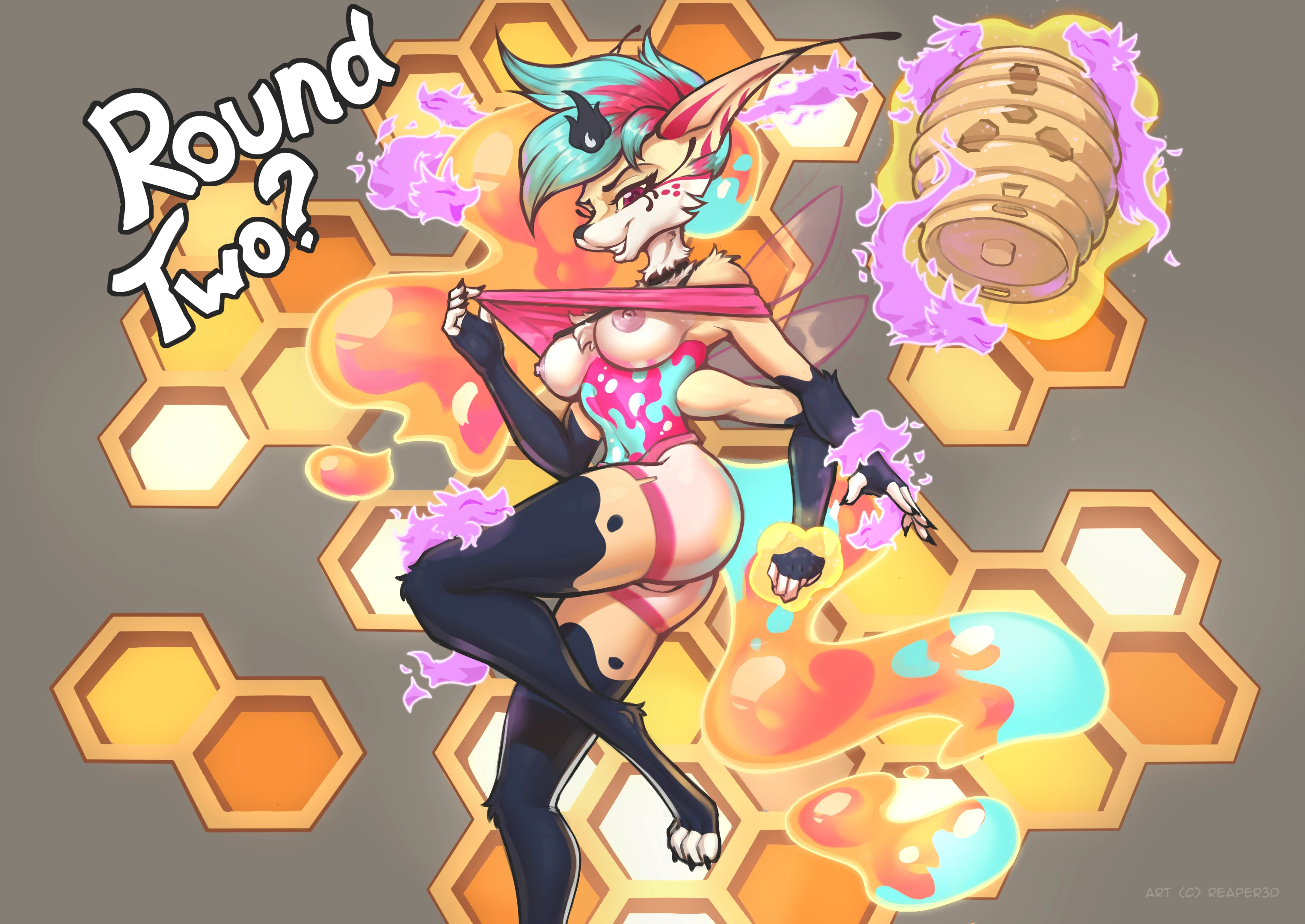 Queen Bee-lzebub (Helluva Boss) Collection porn comic picture 55