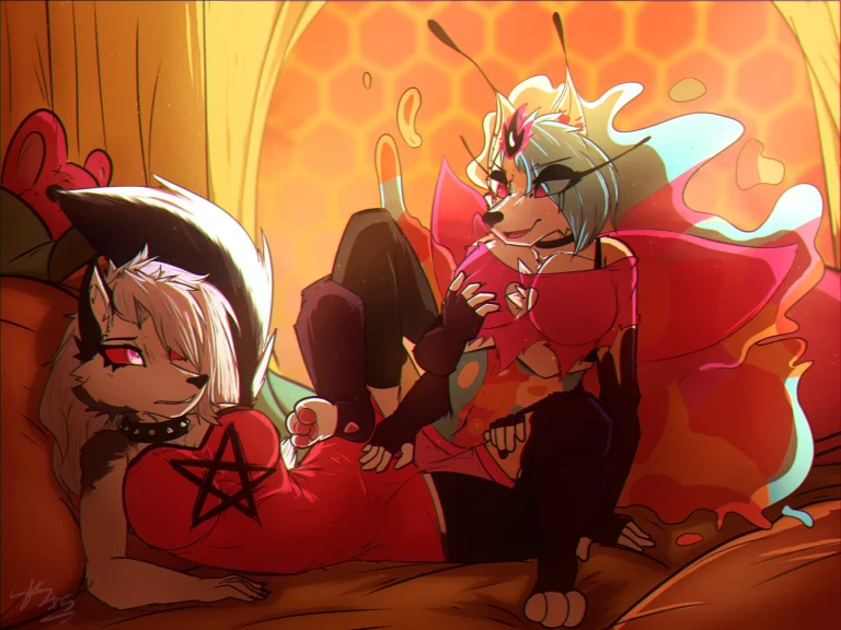 Queen Bee-lzebub (Helluva Boss) Collection porn comic picture 59