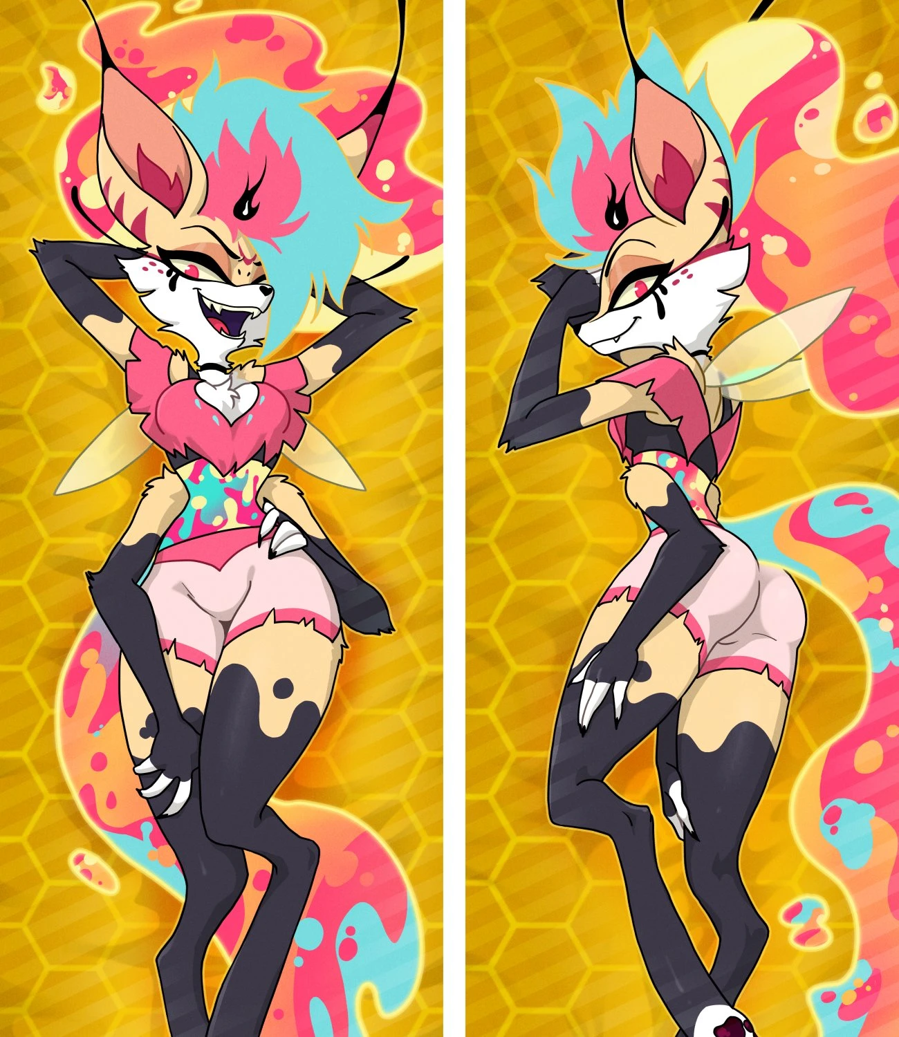 Queen Bee-lzebub (Helluva Boss) Collection porn comic picture 6