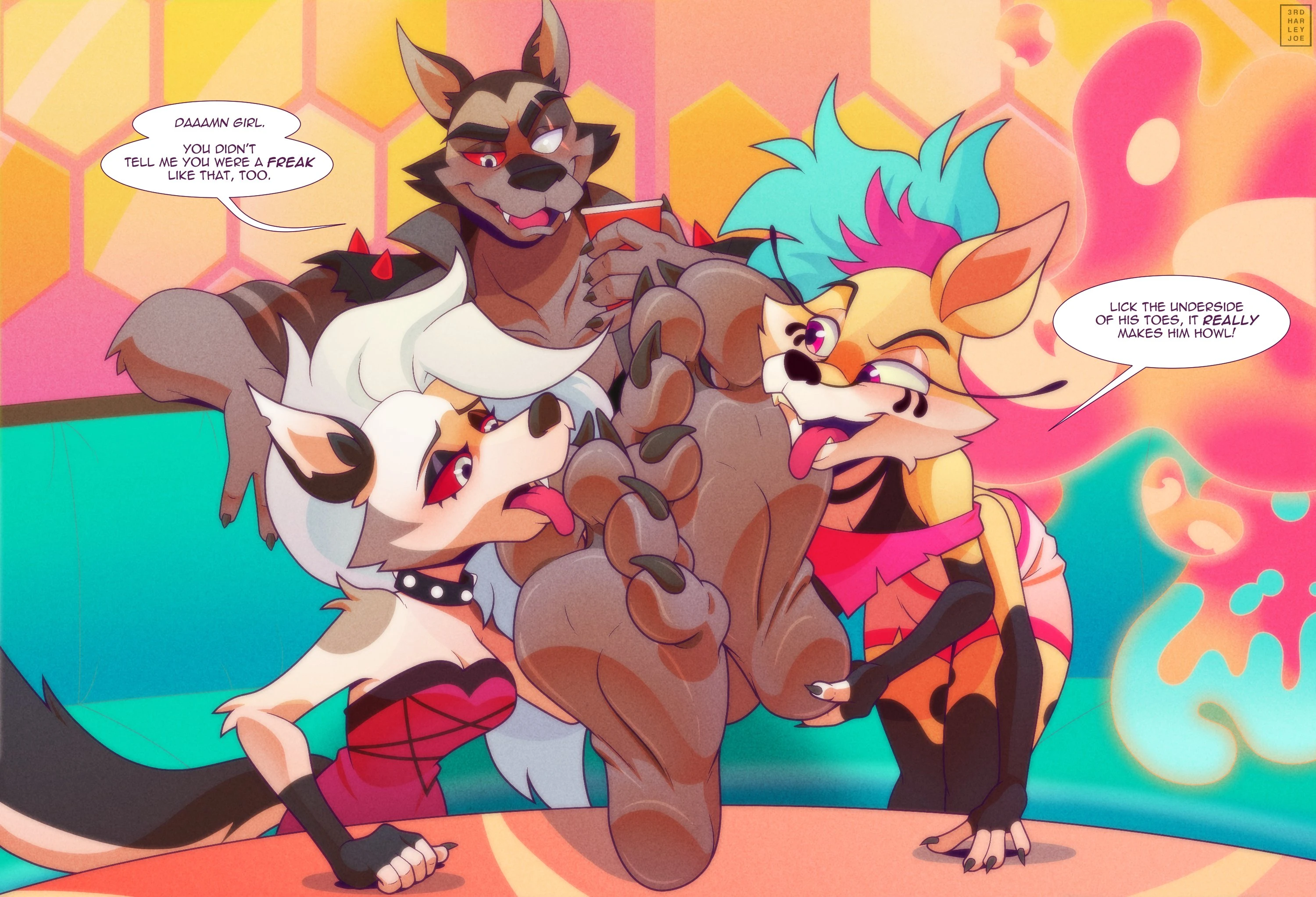 Queen Bee-lzebub (Helluva Boss) Collection porn comic picture 7