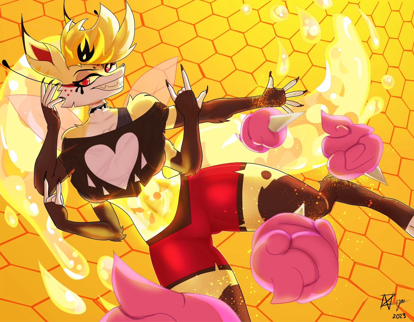 Queen Bee-lzebub (Helluva Boss) Collection porn comic picture 82