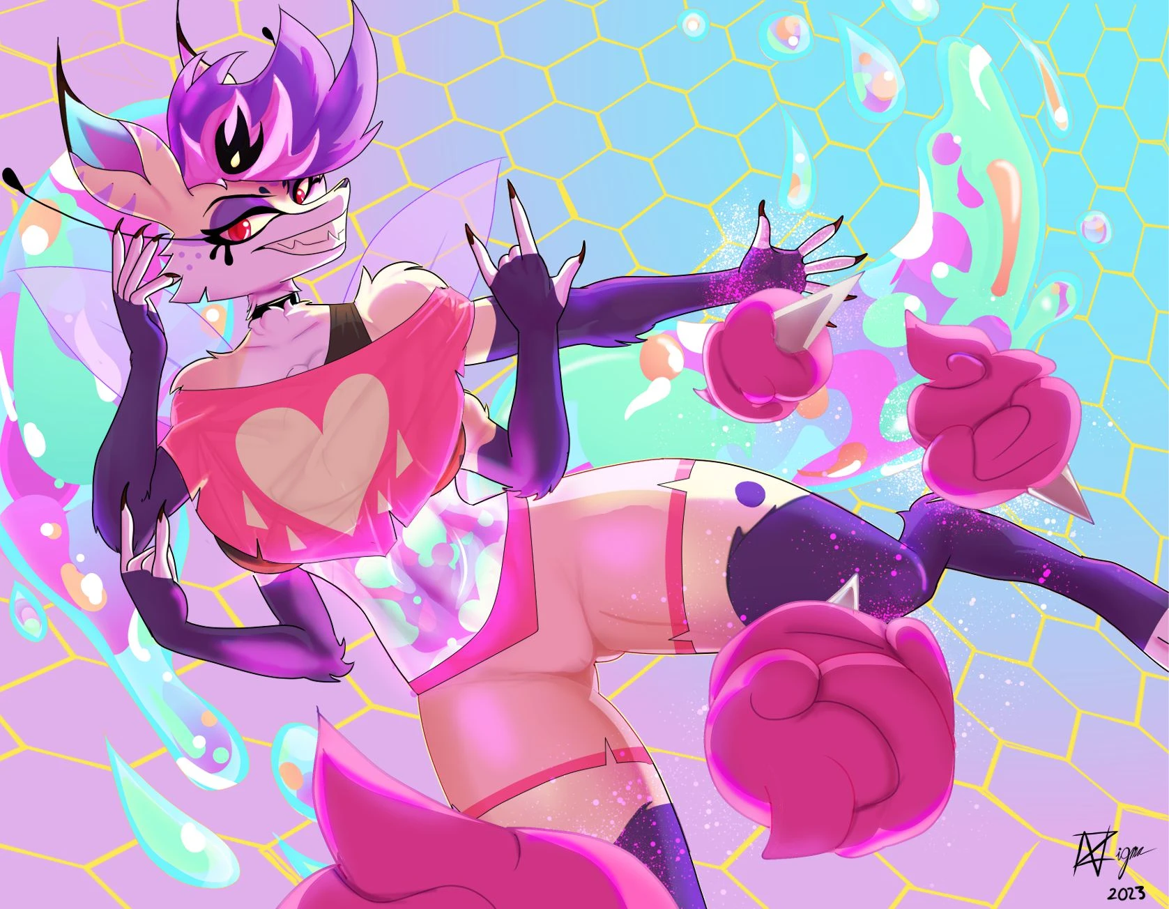 Queen Bee-lzebub (Helluva Boss) Collection porn comic picture 84