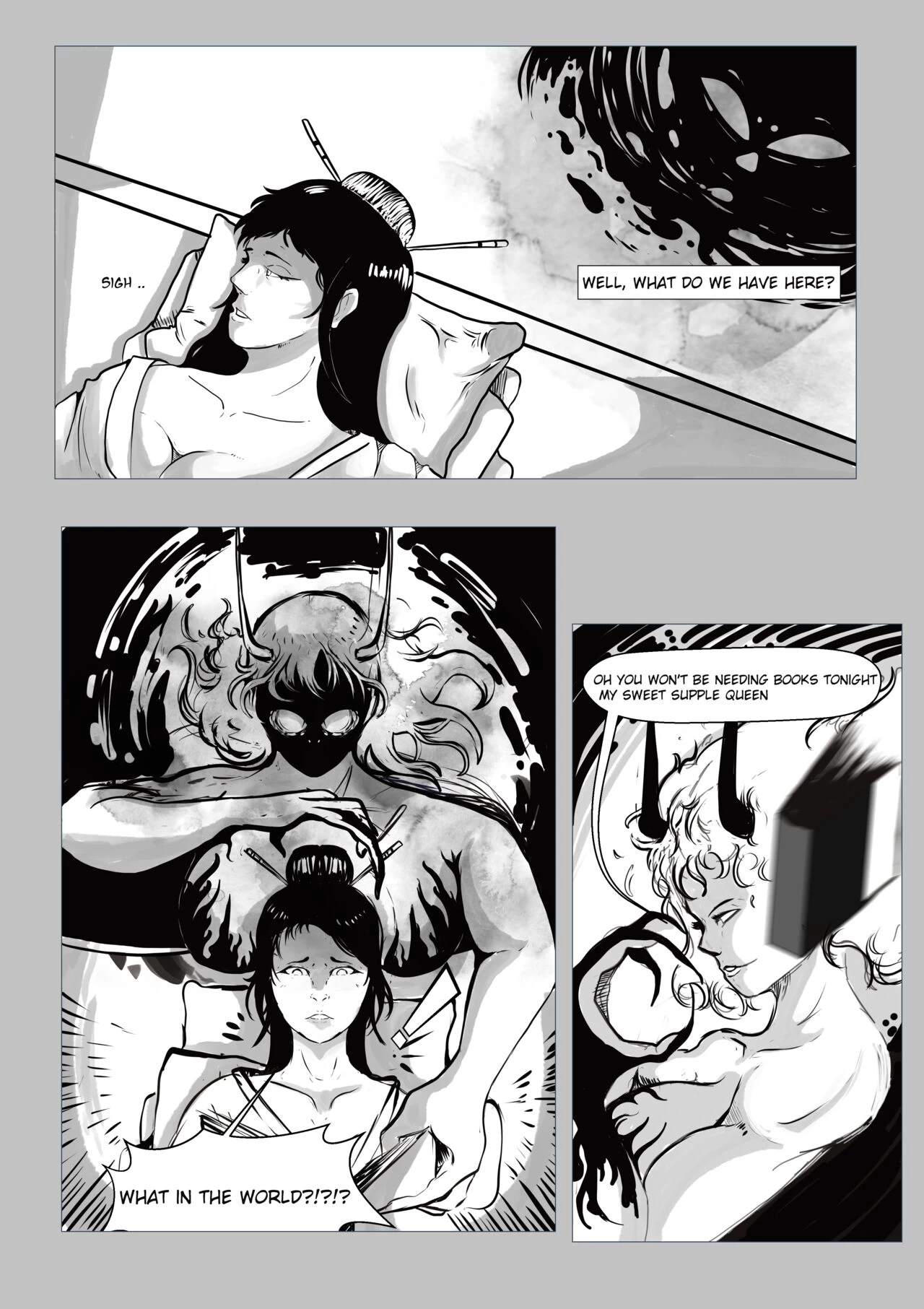 Queens Folly porn comic picture 2