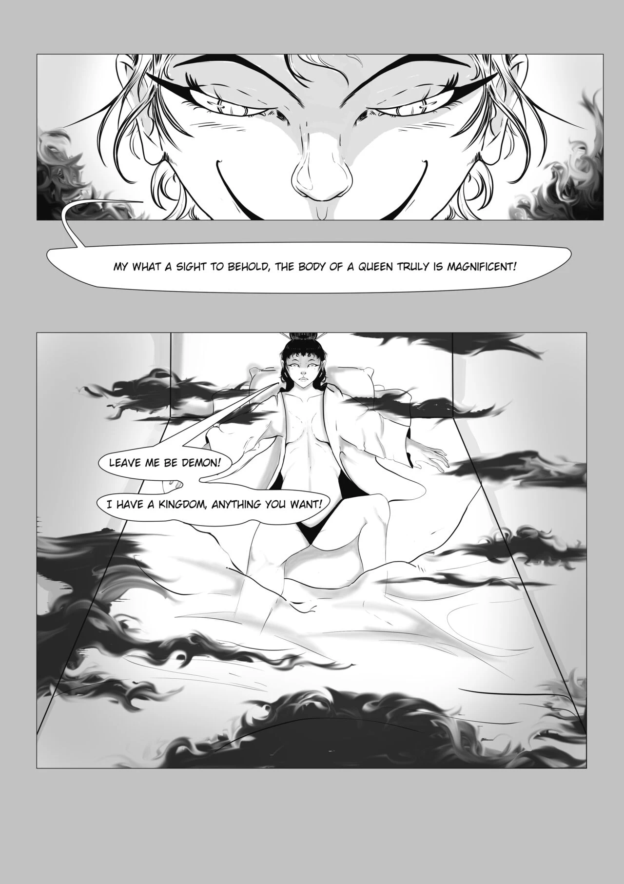 Queens Folly porn comic picture 3