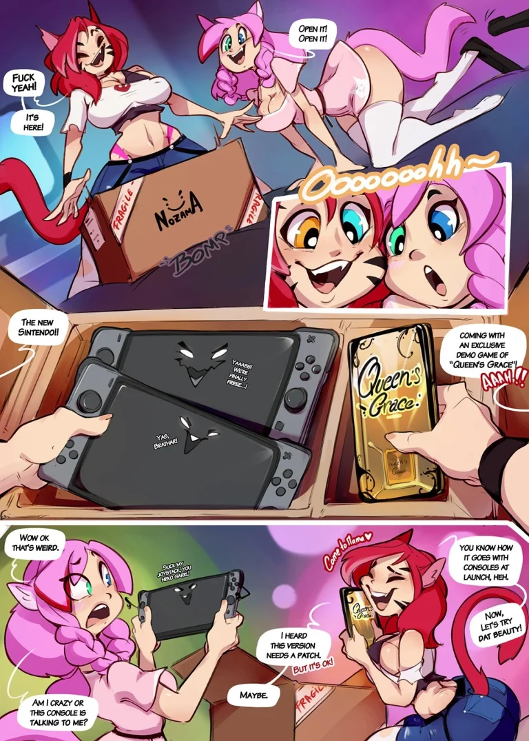 Queen's Grace porn comic picture 1