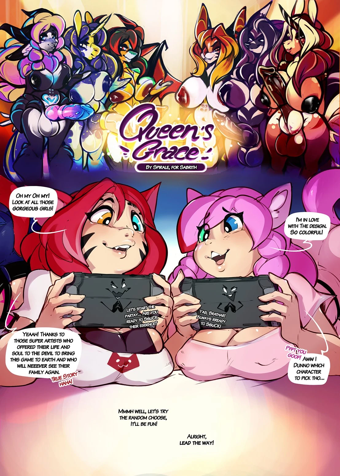 Queen's Grace porn comic picture 2