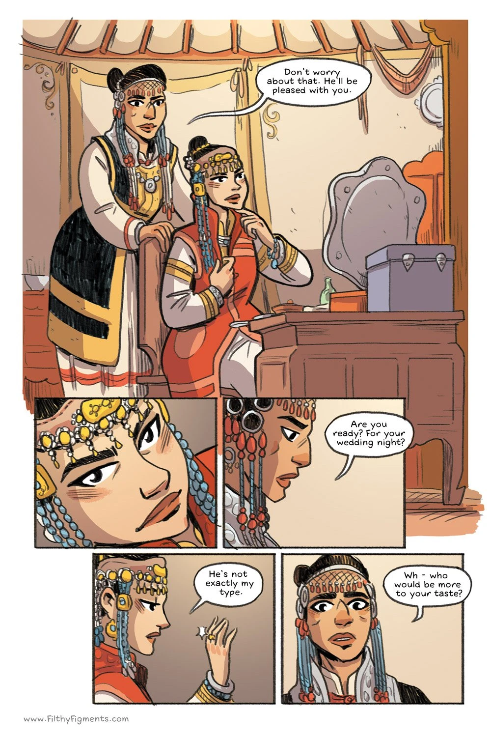Queens of Steppe porn comic picture 3