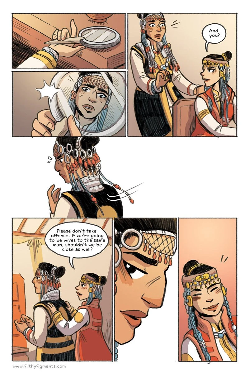 Queens of Steppe porn comic picture 4