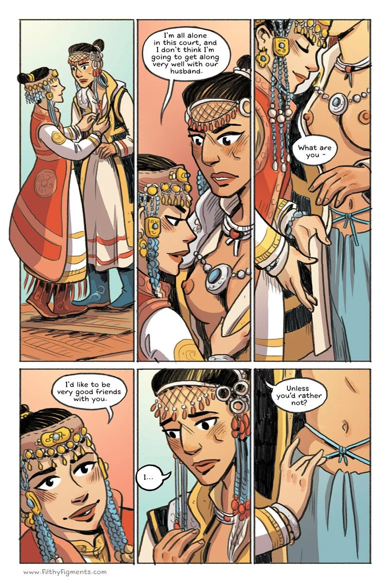 Queens of Steppe porn comic picture 5