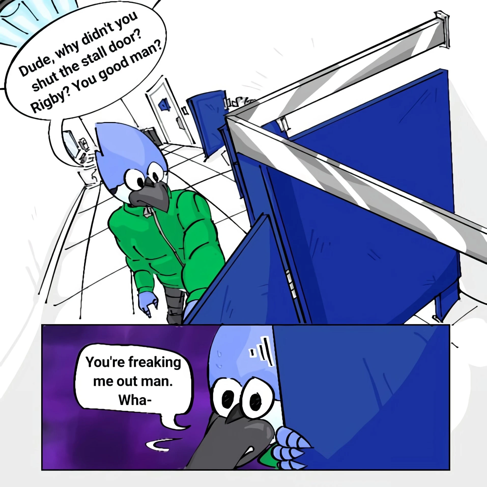 R+18ular Show porn comic picture 2