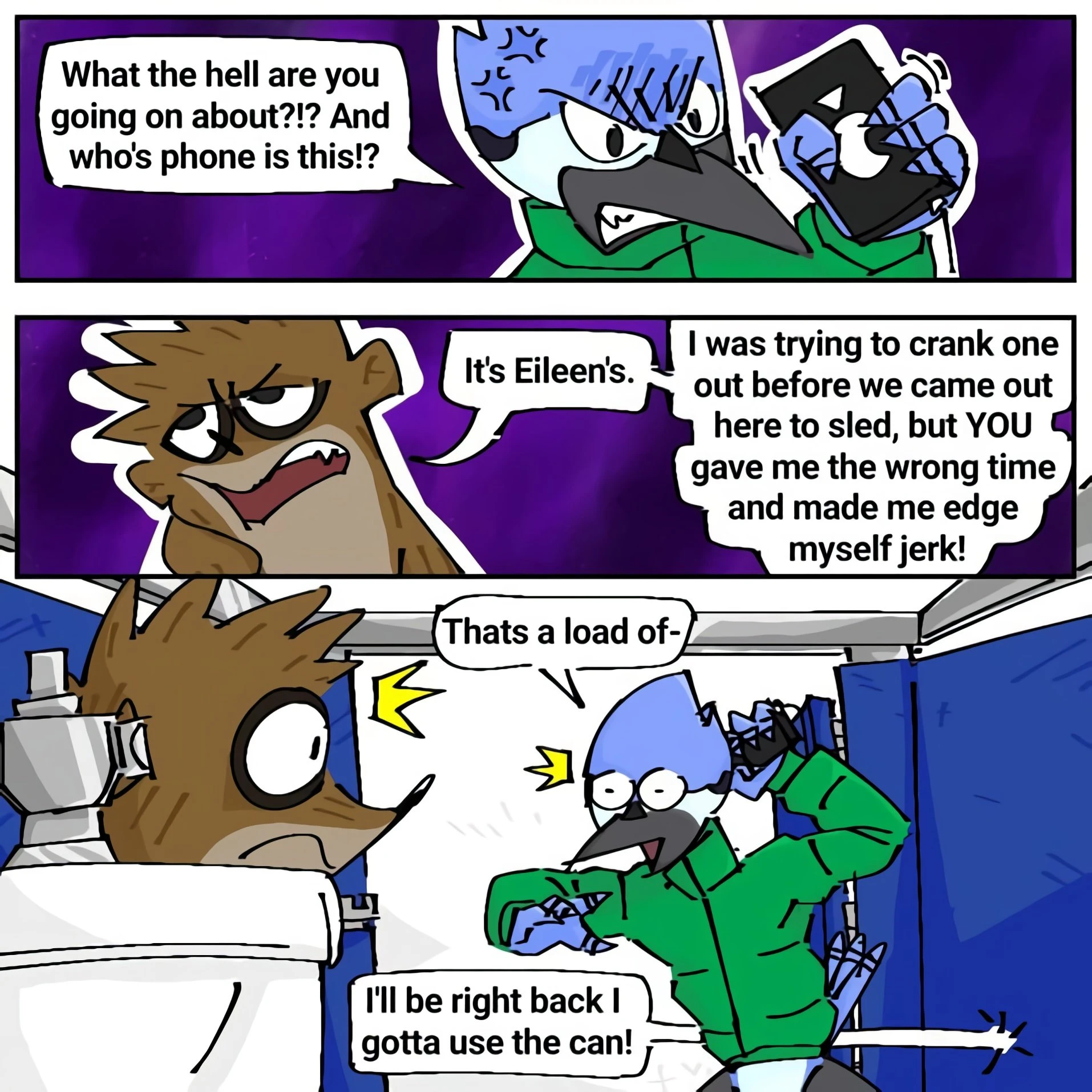 R+18ular Show porn comic picture 5