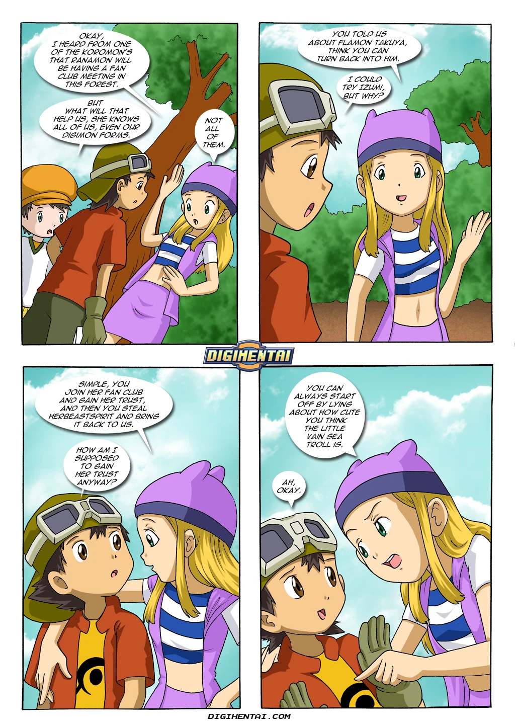 Ranamon's Fan porn comic picture 4