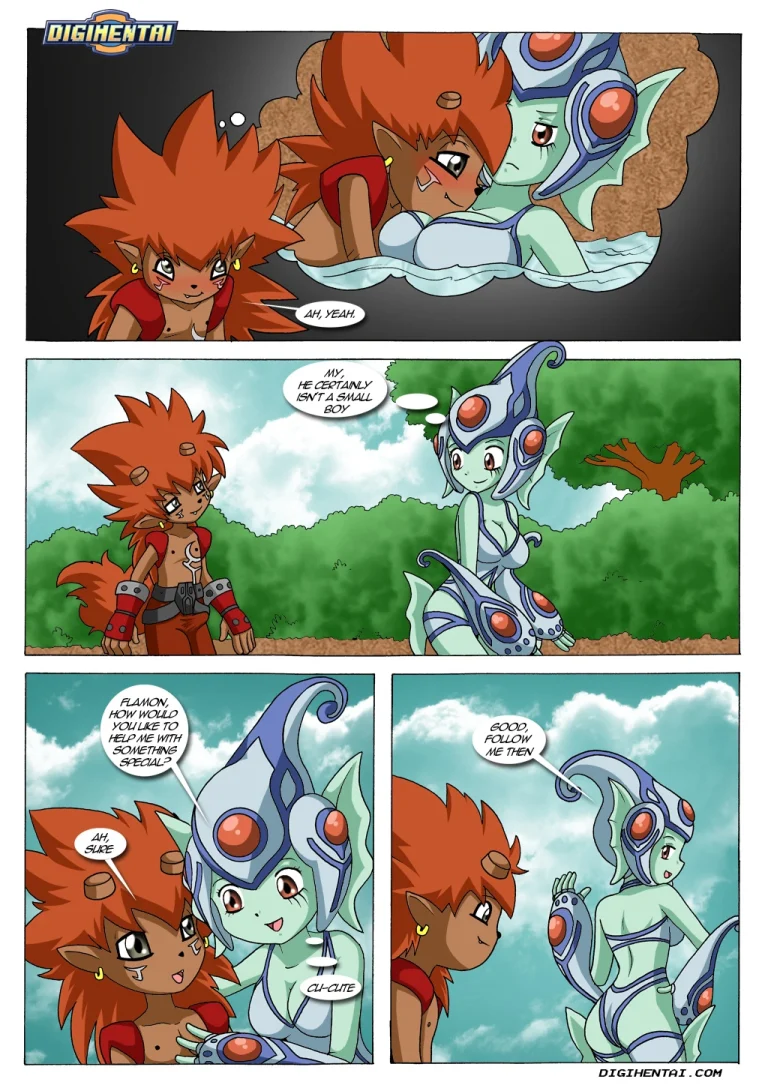 Ranamon's Fan porn comic picture 6