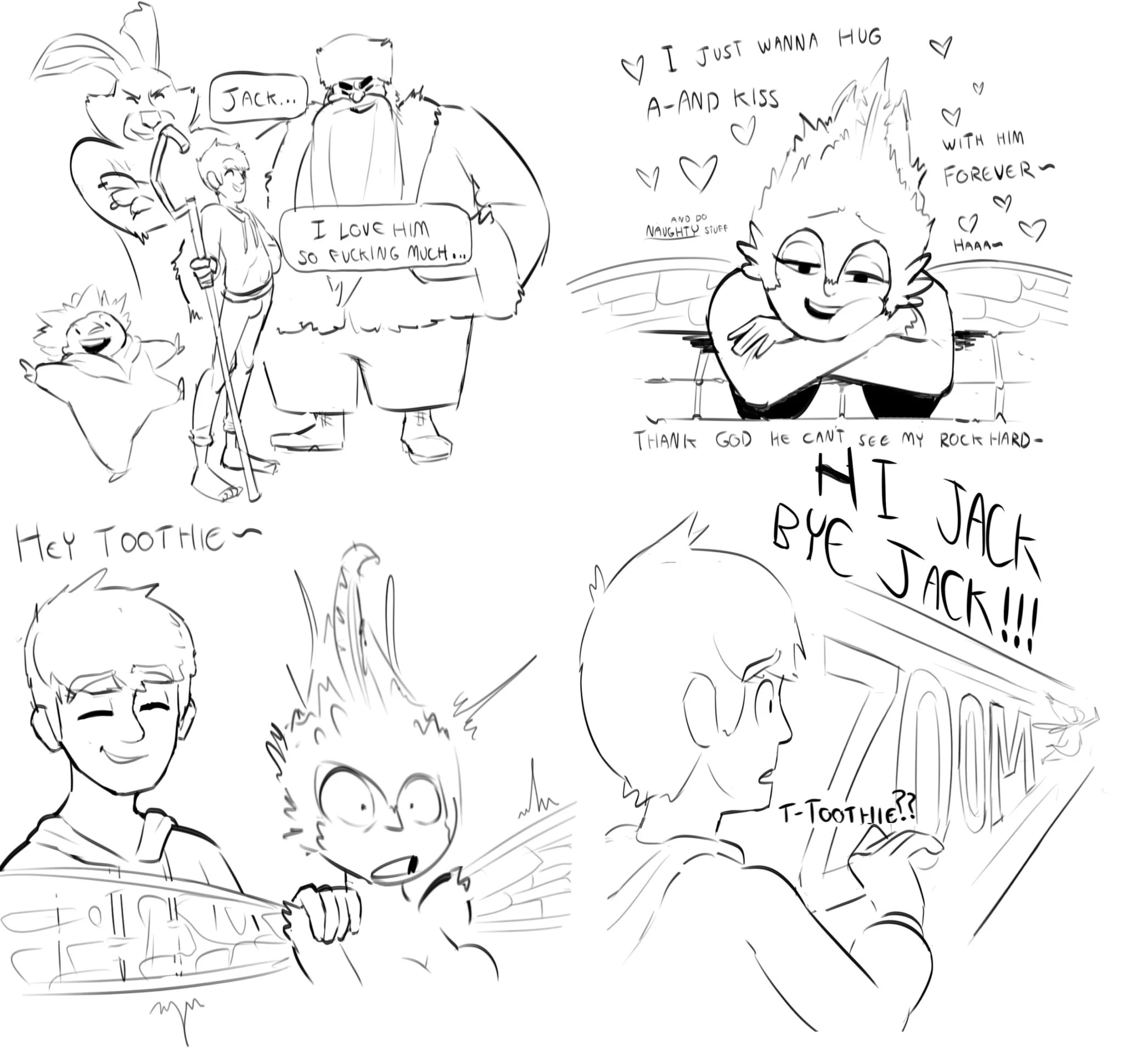 Random rise of the guardians comic- porn comic picture 1