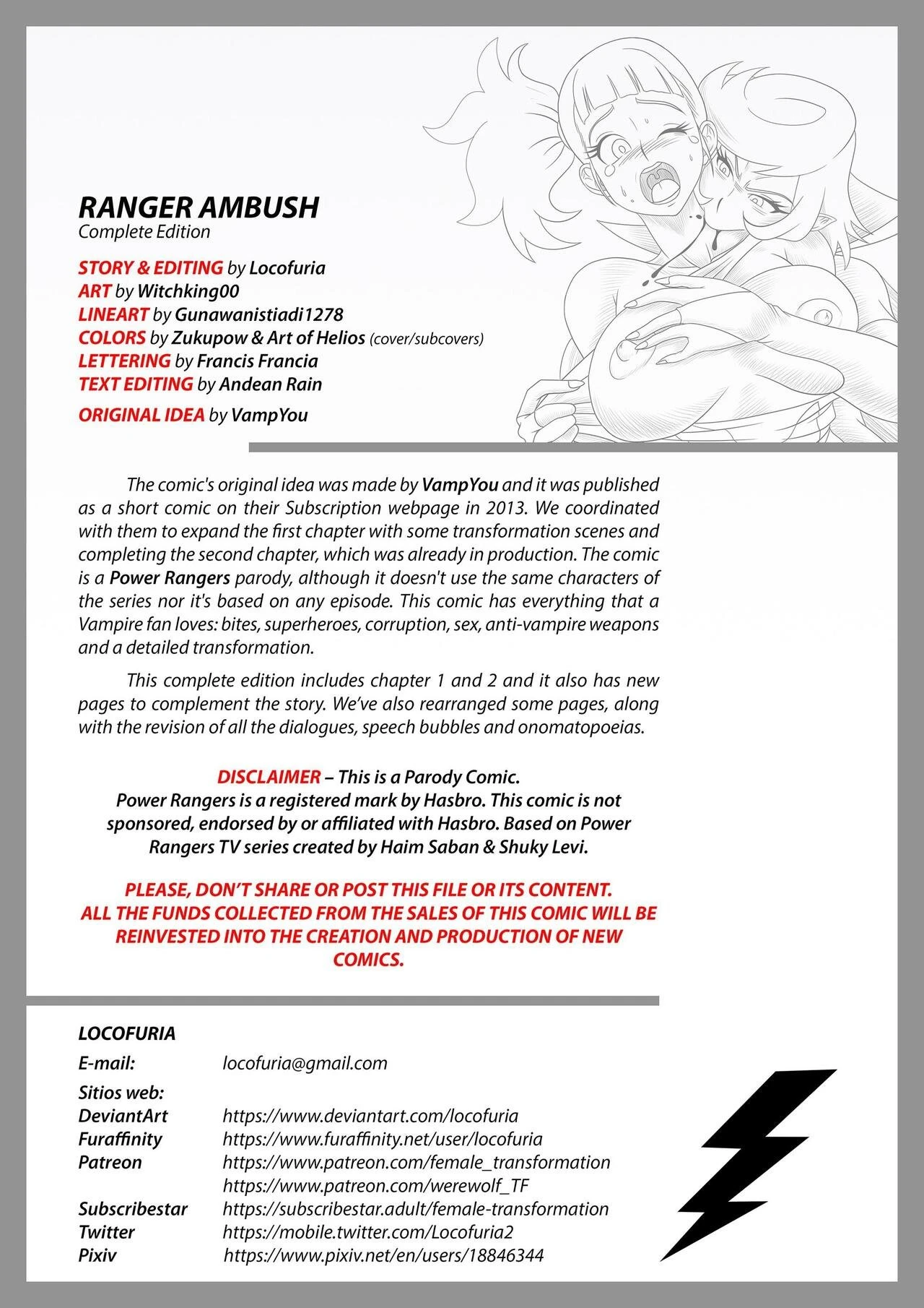 Ranger Ambush porn comic picture 2