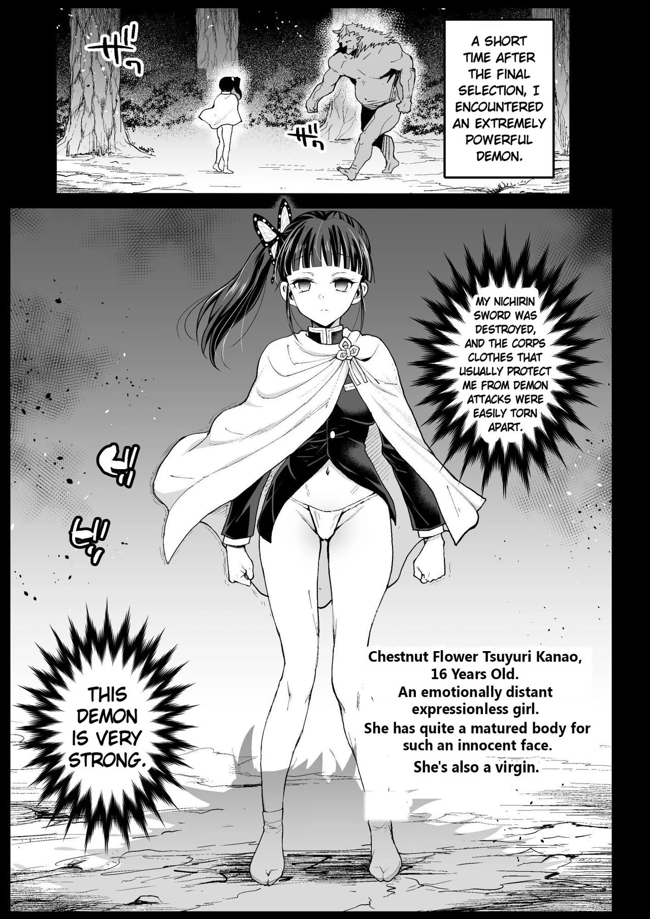 Rape of the Emotionless Kanao - Rape of Demon Slayer 3 porn comic picture 4