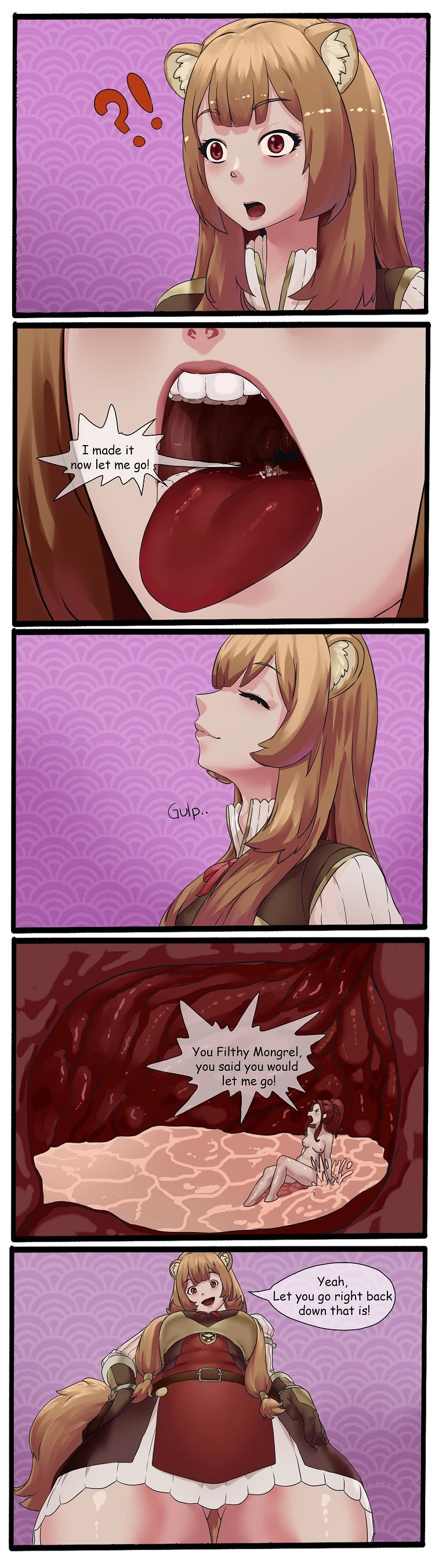 Raphtalia's Challenge porn comic picture 2