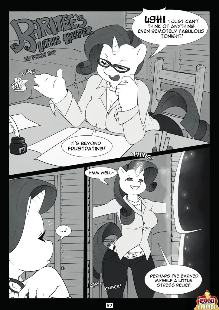 Raritee's little helper porn comic picture 1