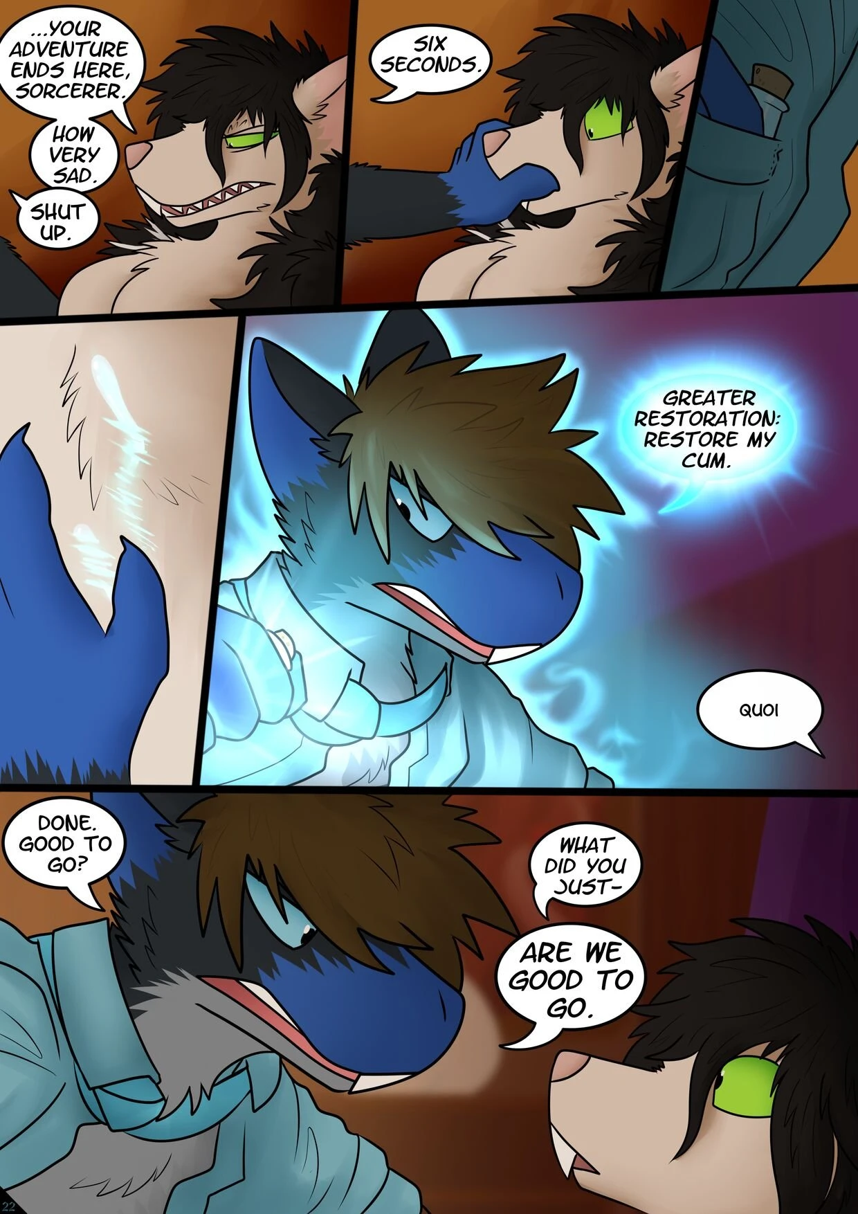 Rat-Garou porn comic picture 23