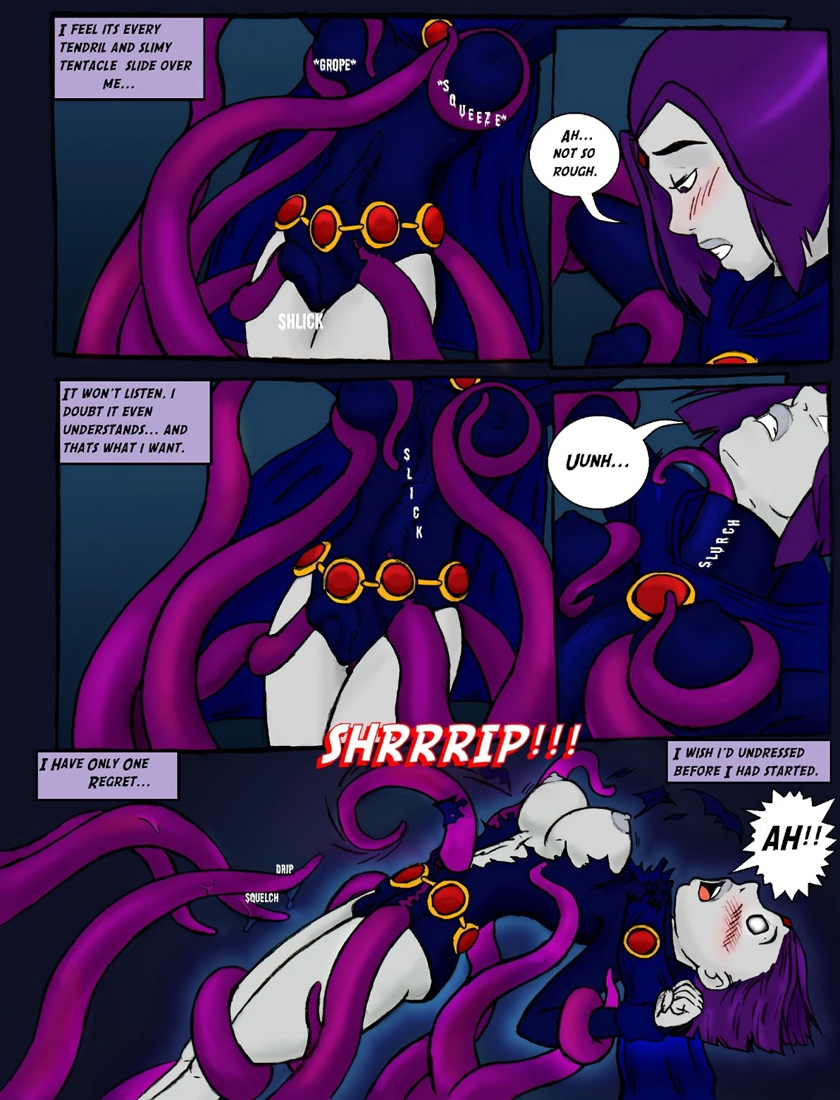 Raven Comic porn comic picture 5