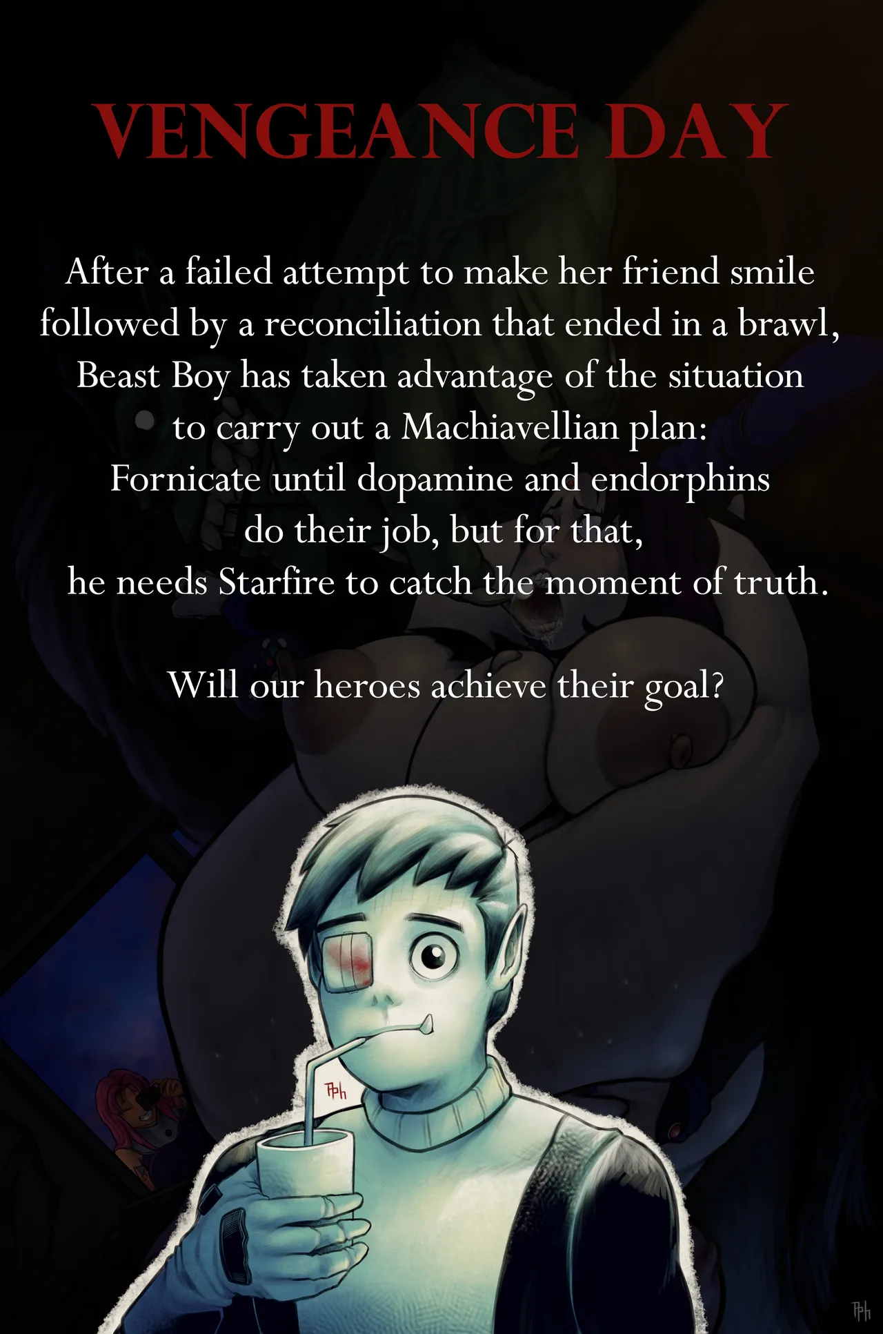 Raven doesn't smile / Vengeance day porn comic picture 13