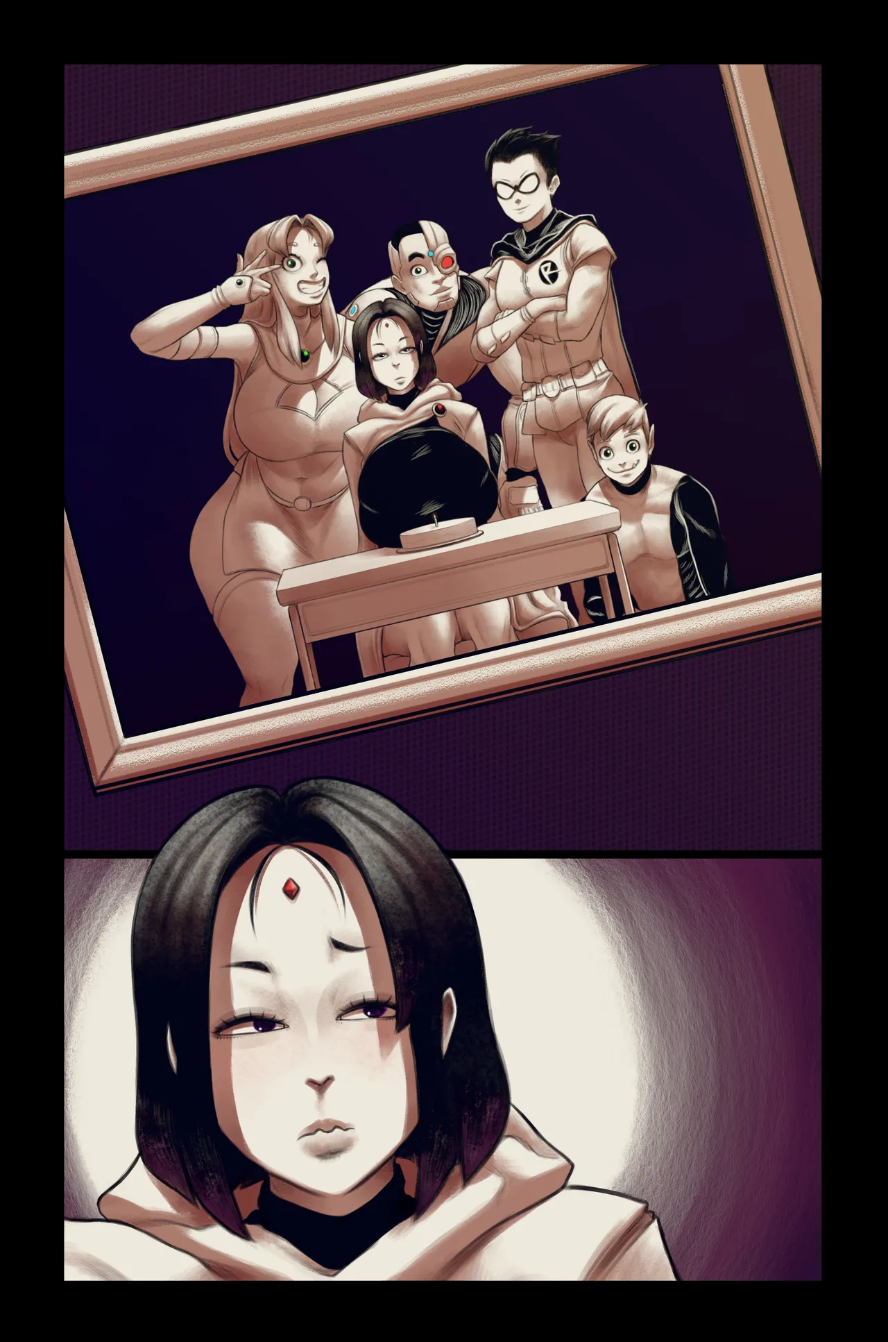 Raven doesn't smile / Vengeance day porn comic picture 37