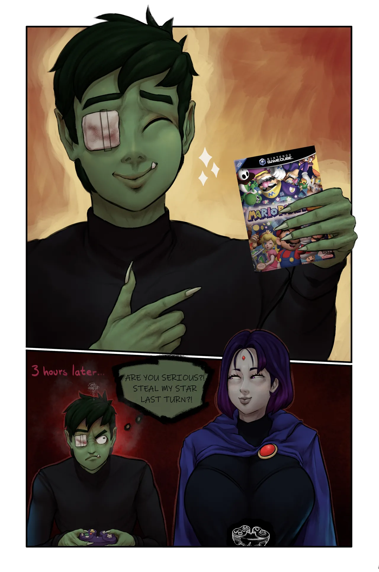 Raven doesn't smile / Vengeance day porn comic picture 9