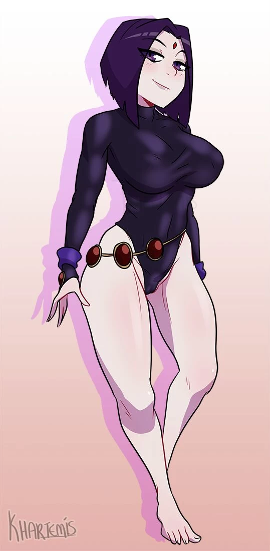 Raven & Starfire Night porn comic picture 7