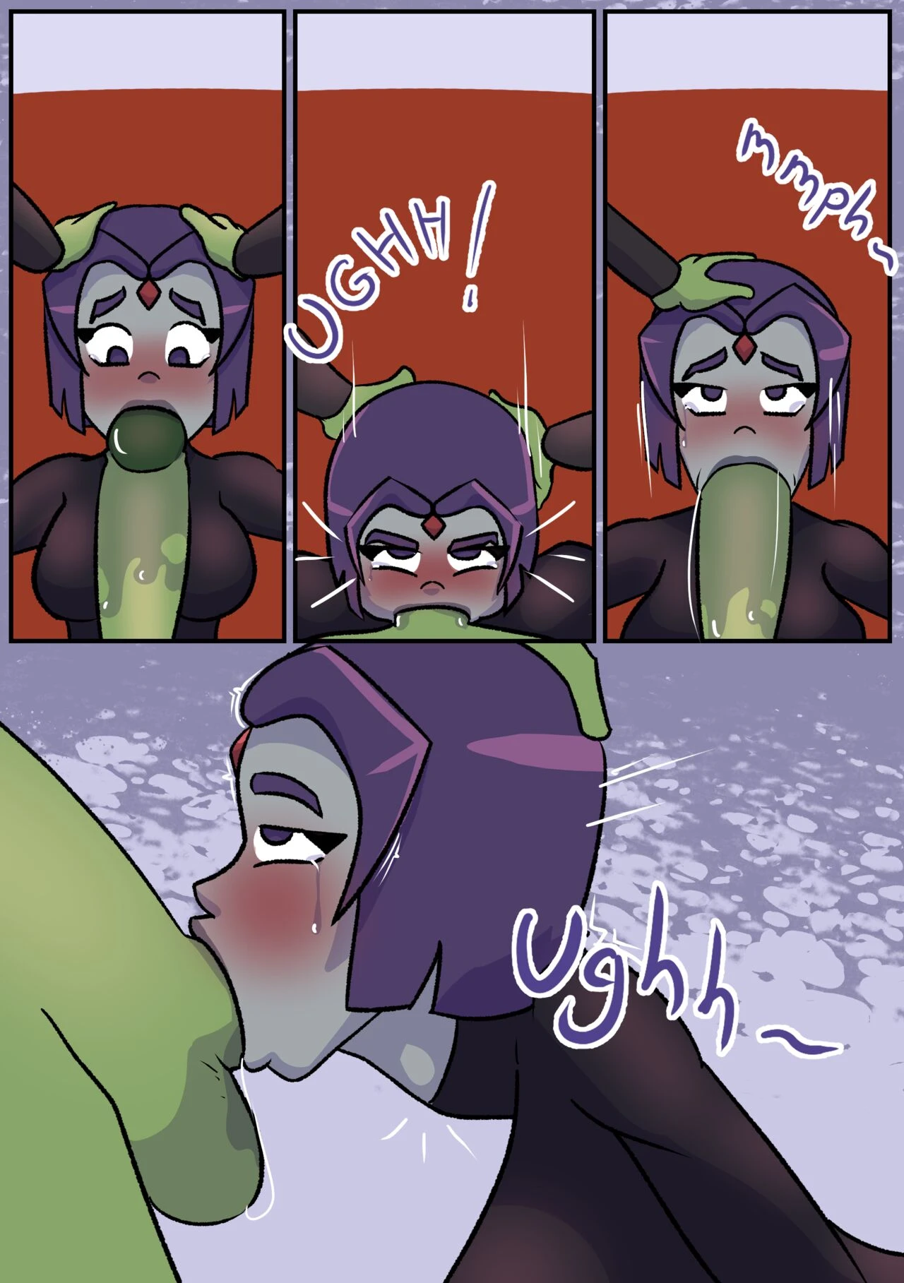 Raven Surging Emotions porn comic picture 17
