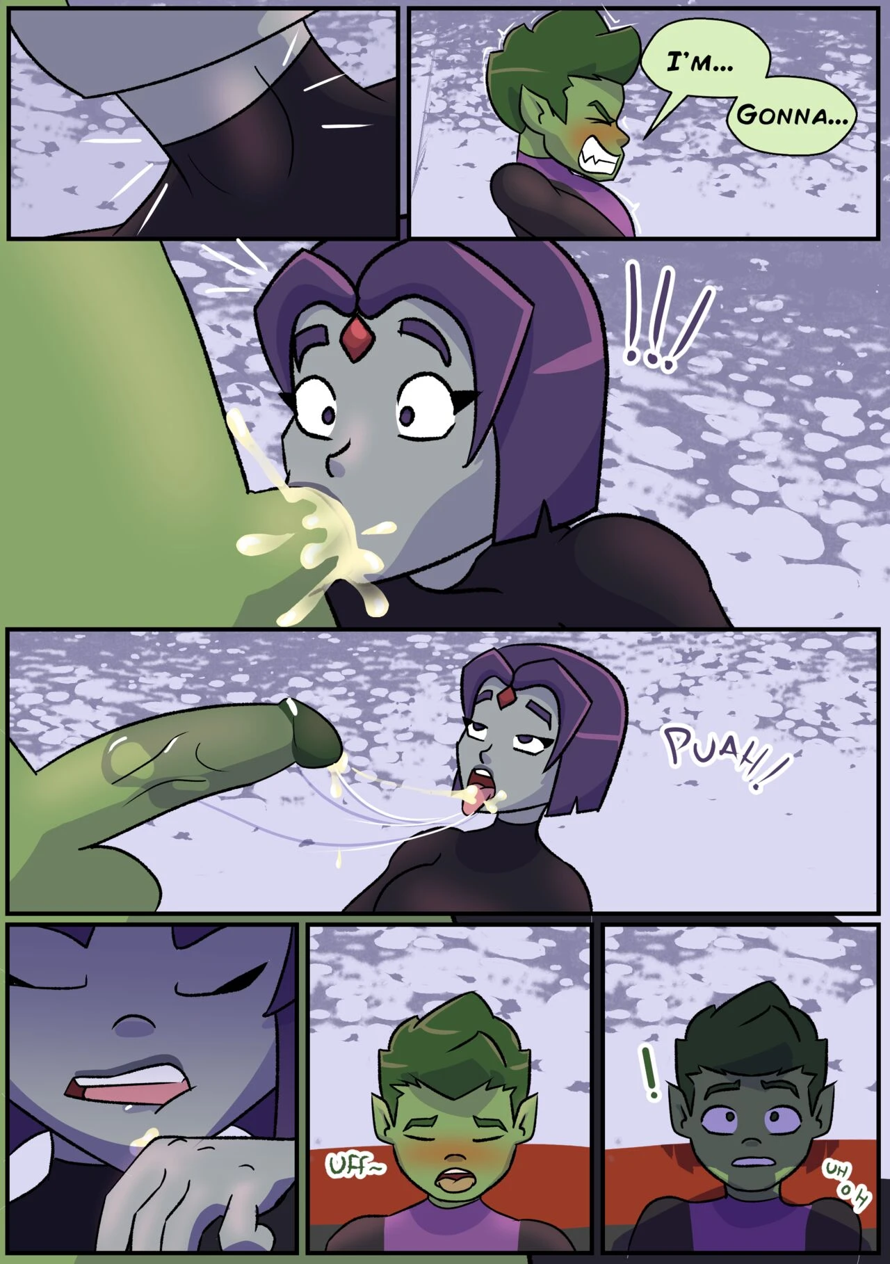 Raven Surging Emotions porn comic picture 18