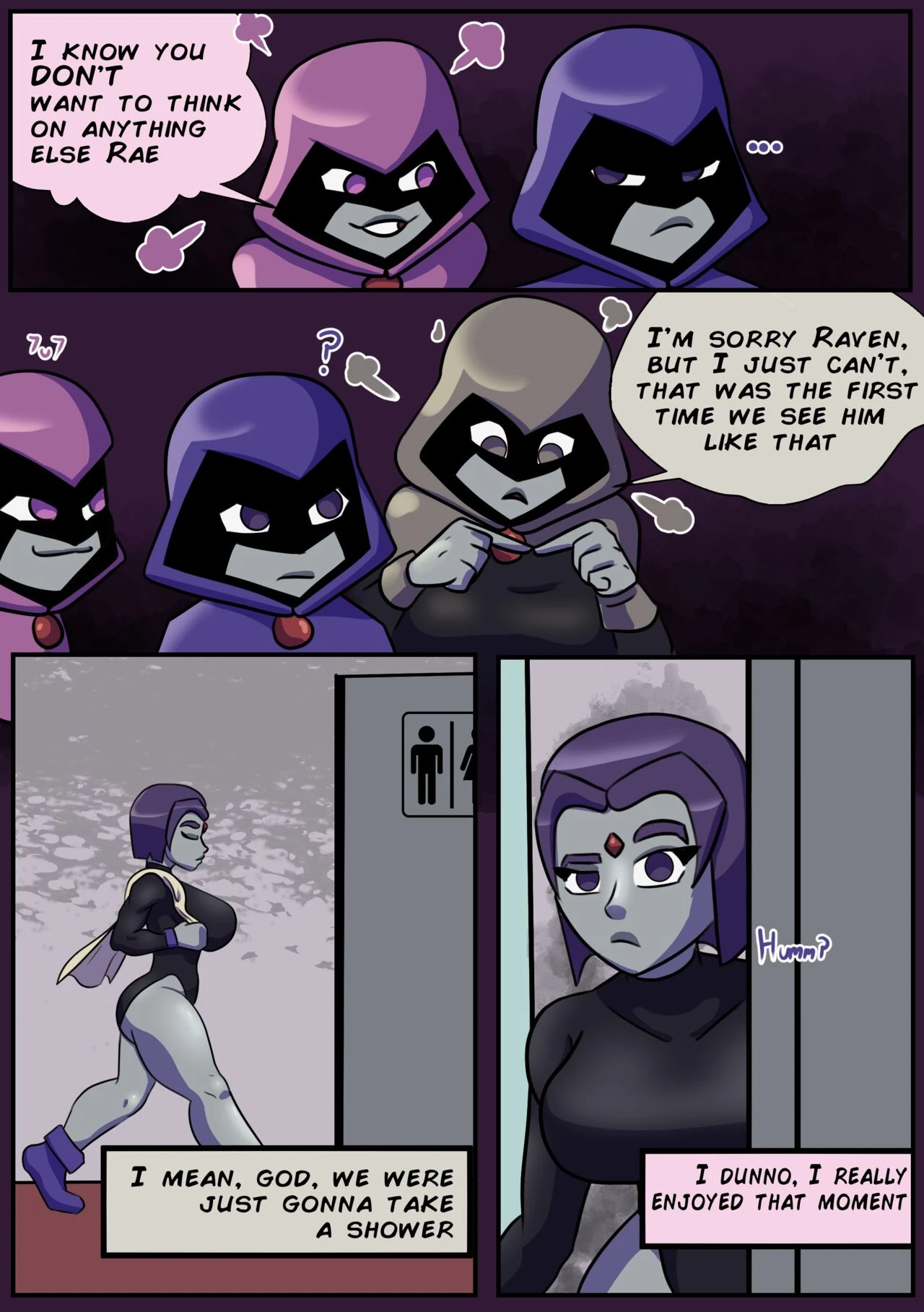Raven Surging Emotions porn comic picture 3