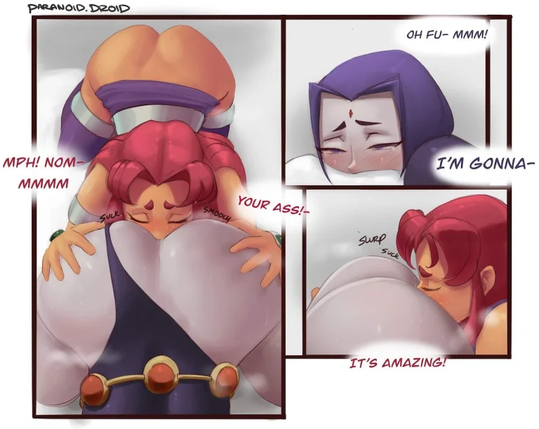 Raven Sweaty Ass porn comic picture 11