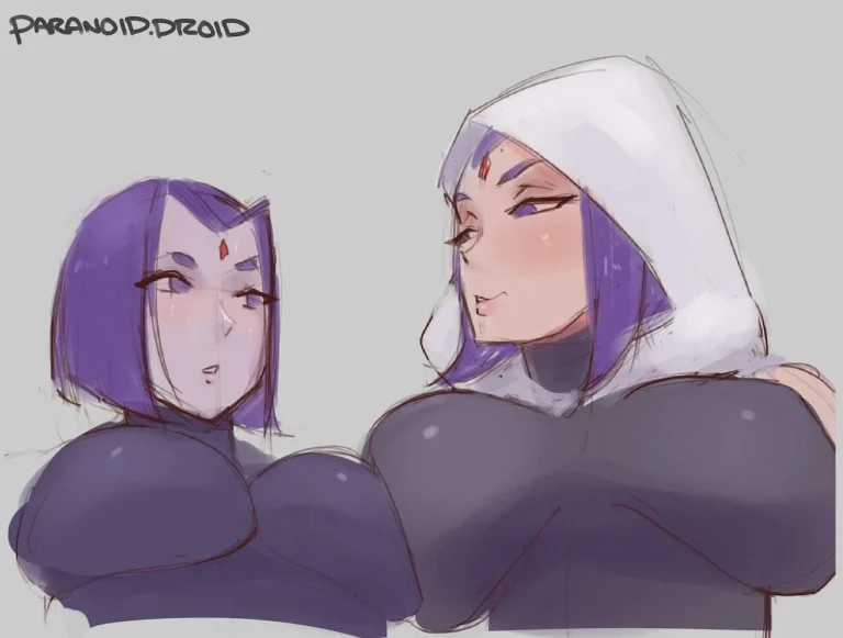 Raven Sweaty Ass porn comic picture 7