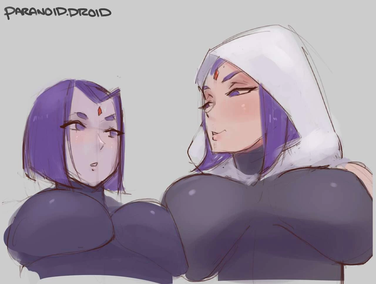 Raven Sweaty Ass porn comic picture 7