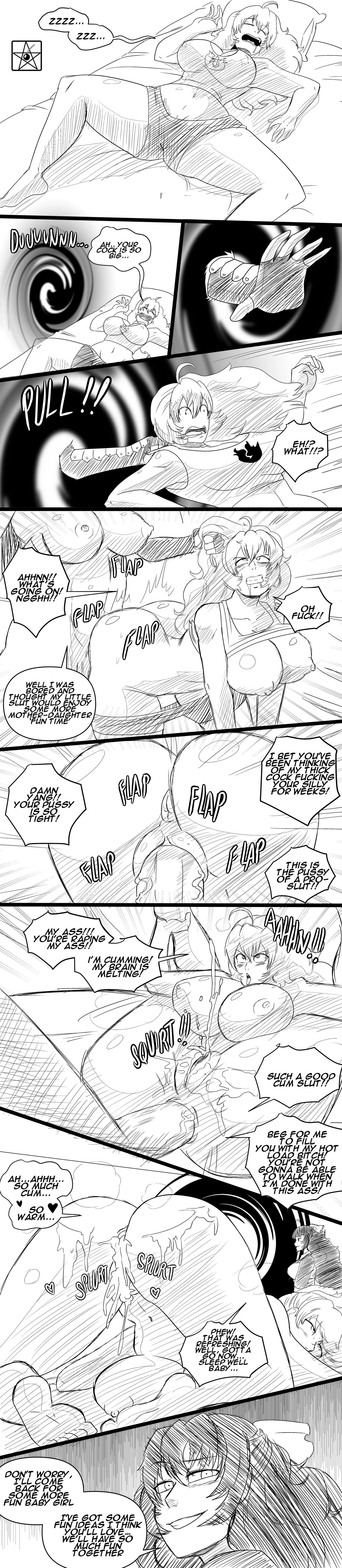 Raven’s Naughty Dragon porn comic picture 2