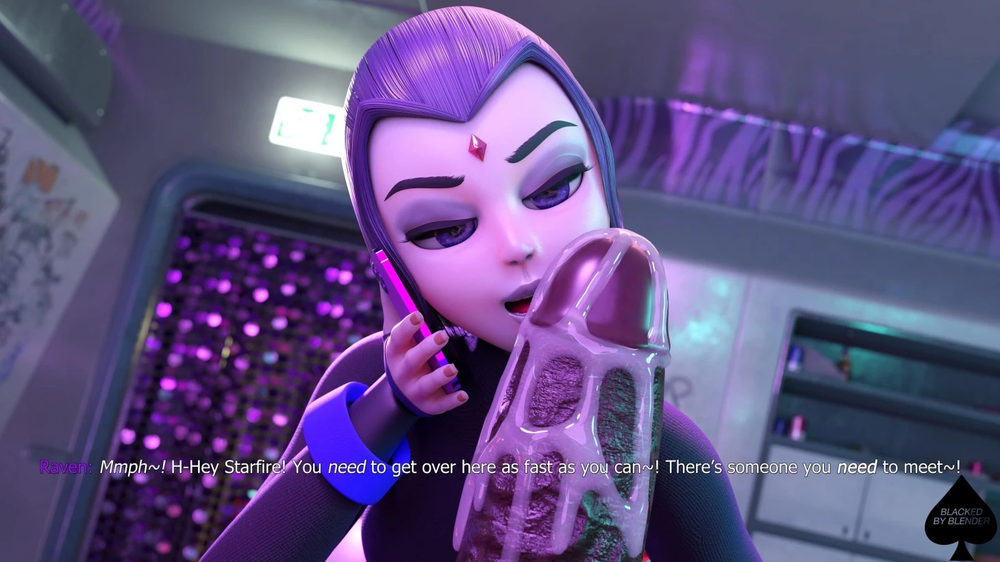 Raven's New Favourite porn comic picture 4