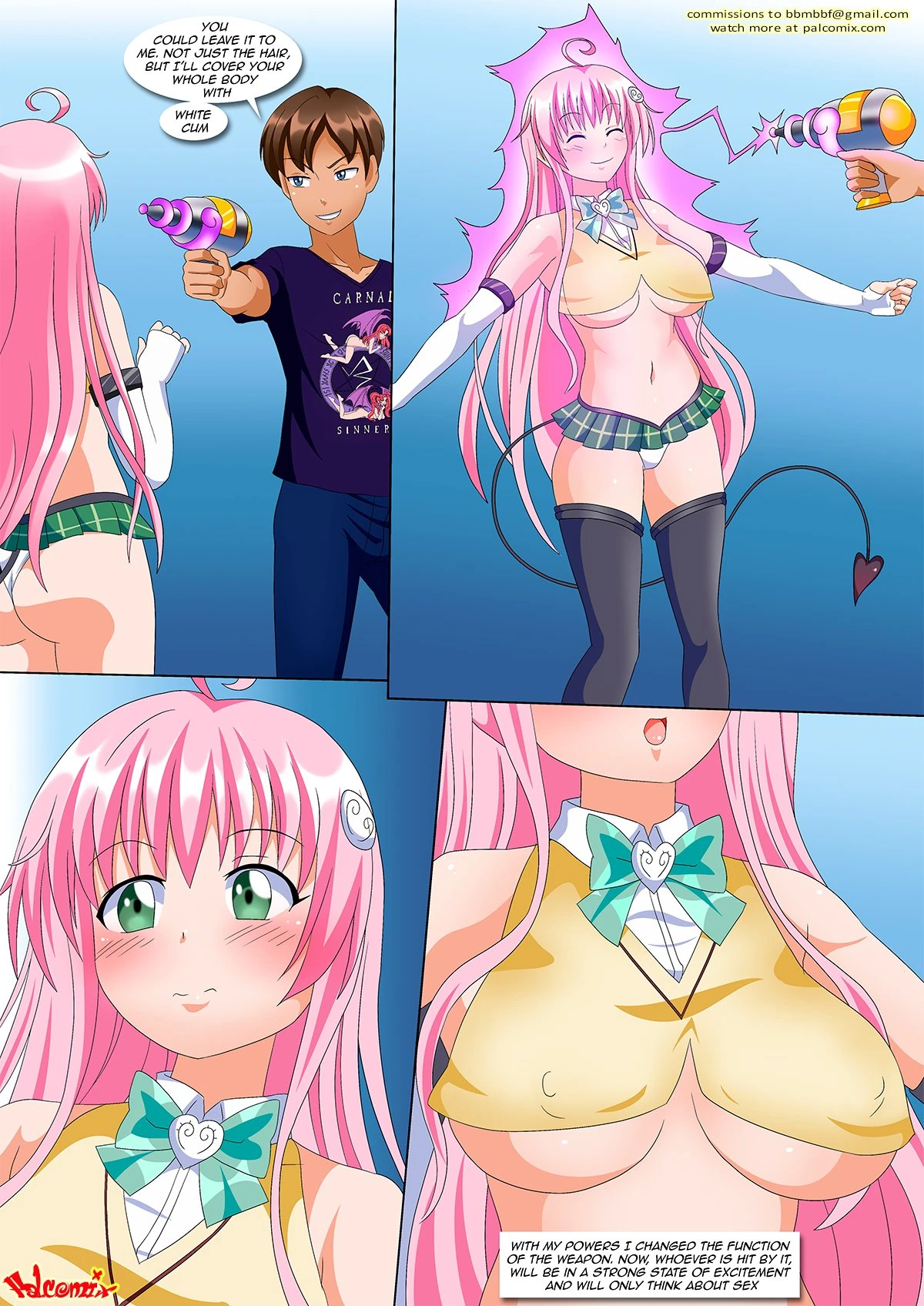 Ray Gun of Lust porn comic picture 4