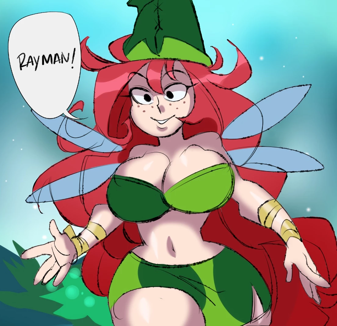 Rayman porn comic picture 1