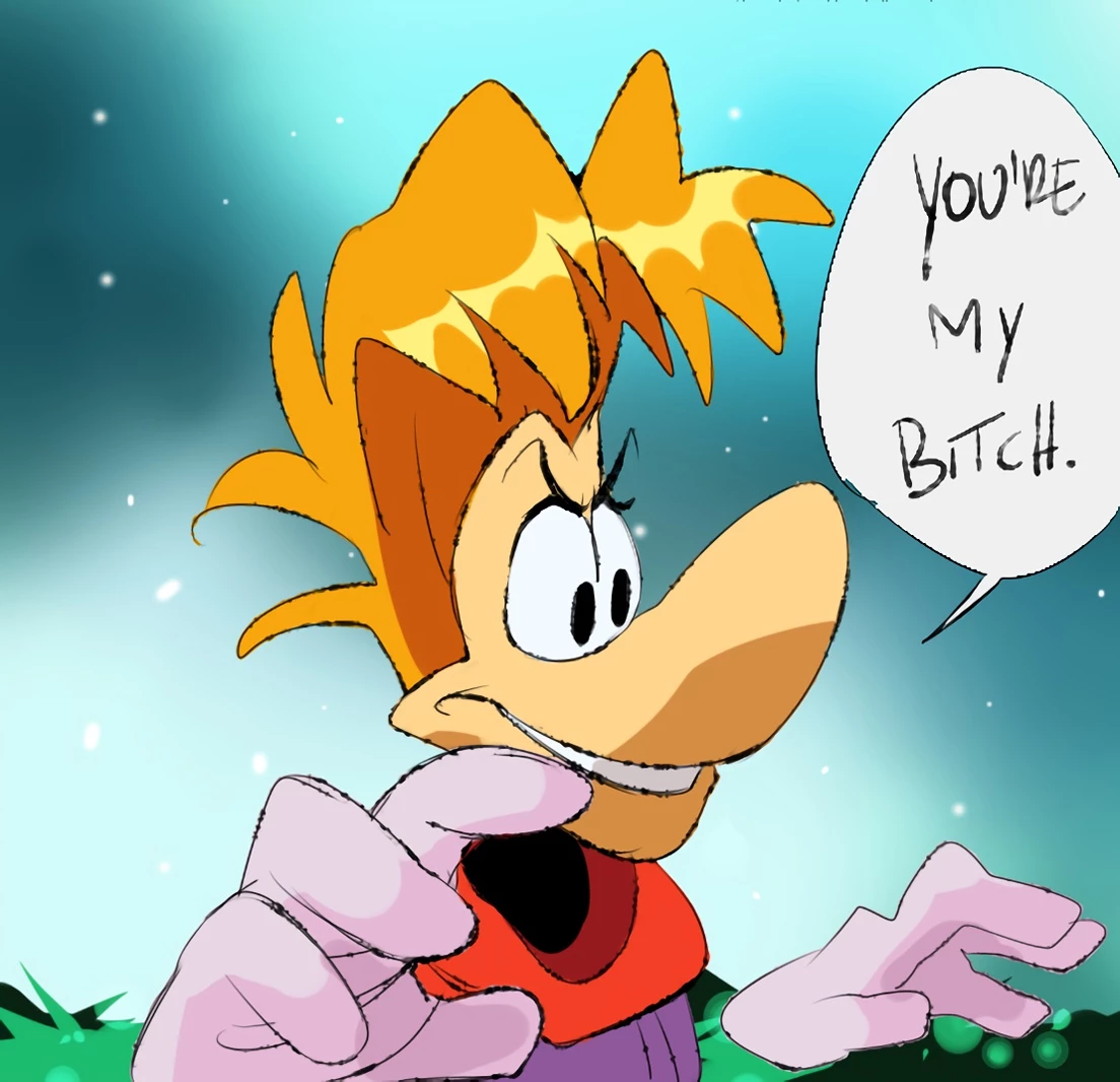 Rayman porn comic picture 3